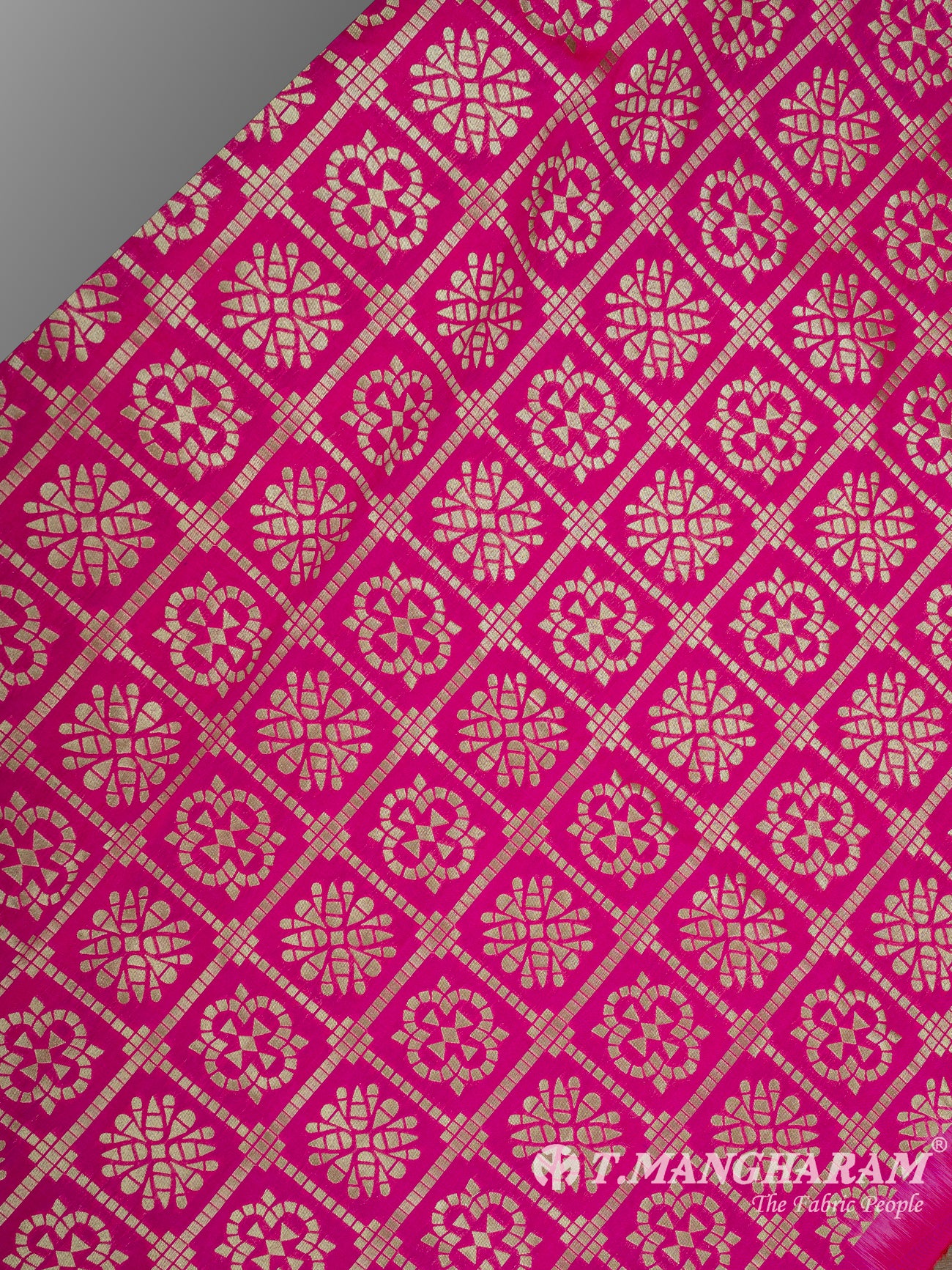 Pink Banaras Fabric - EC9458 view-2