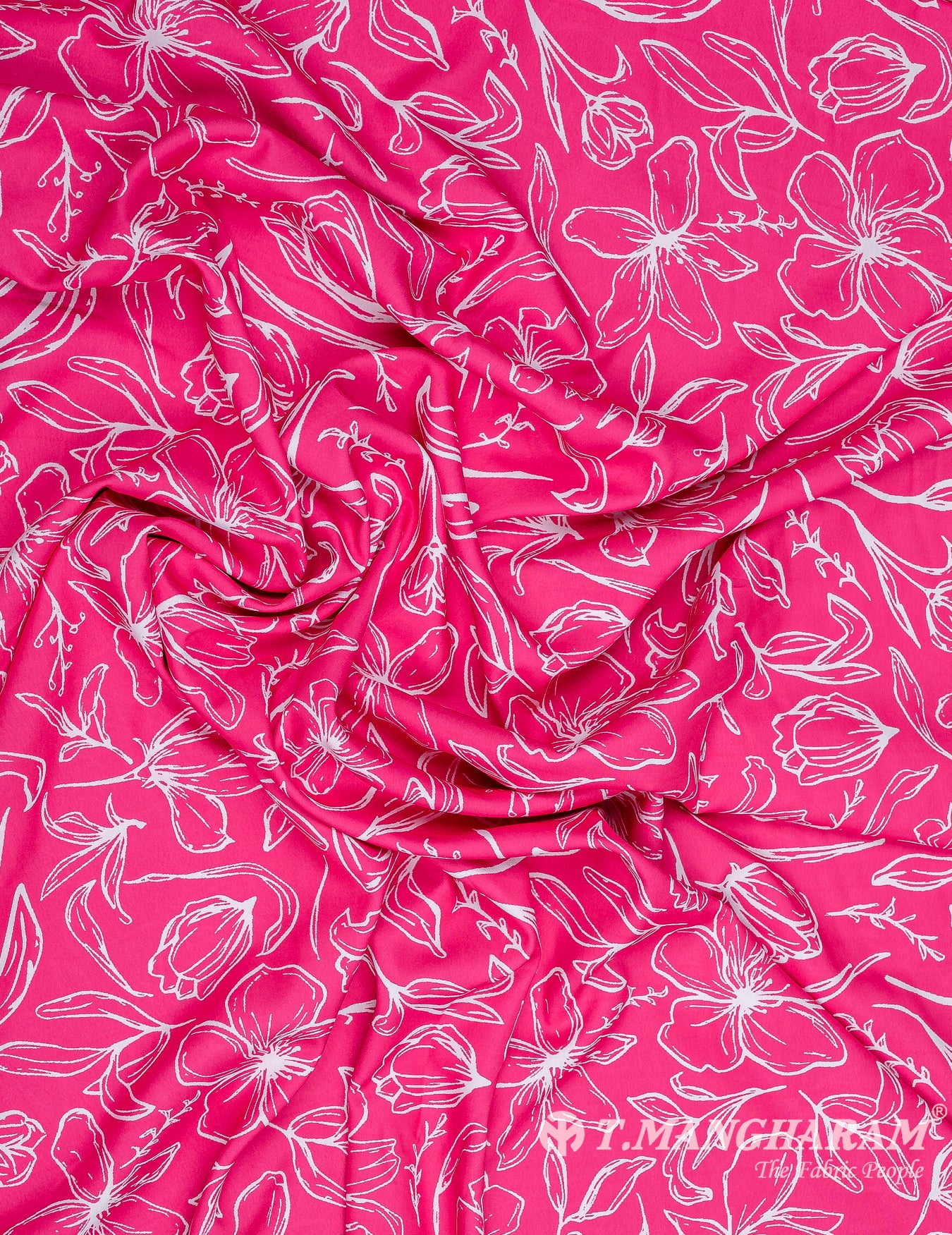 Pink Crepe Fabric - EC9891 view-4