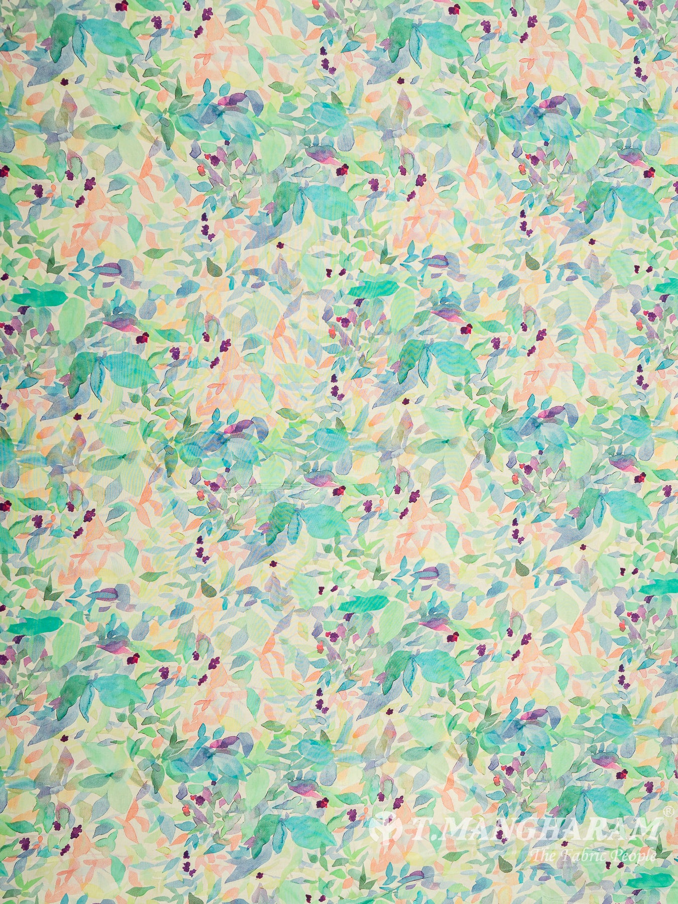 Multicolor Crepe Fabric - EB5984 view-3