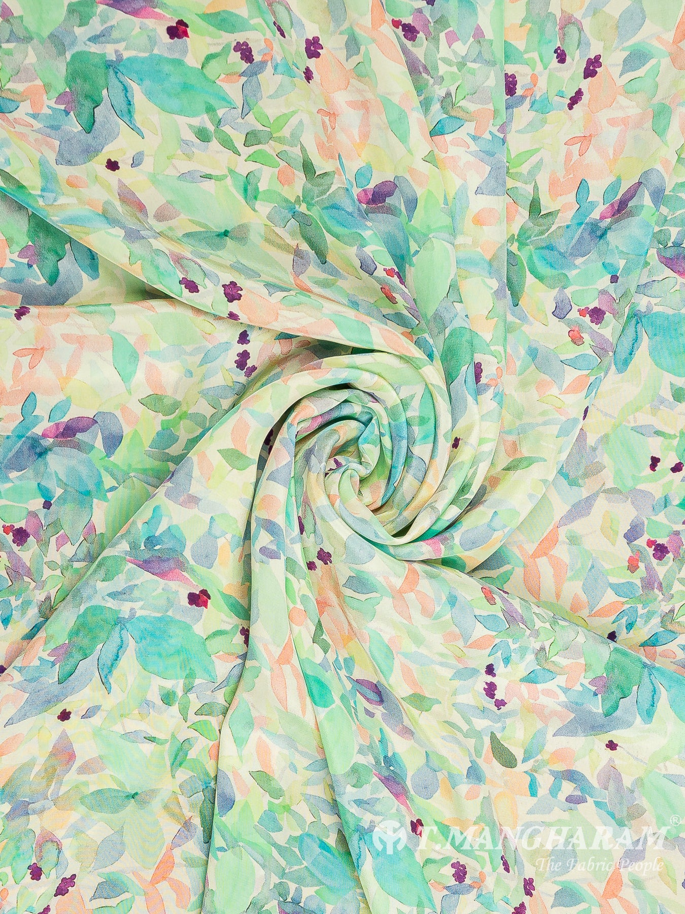 Multicolor Crepe Fabric - EB5984 view-1