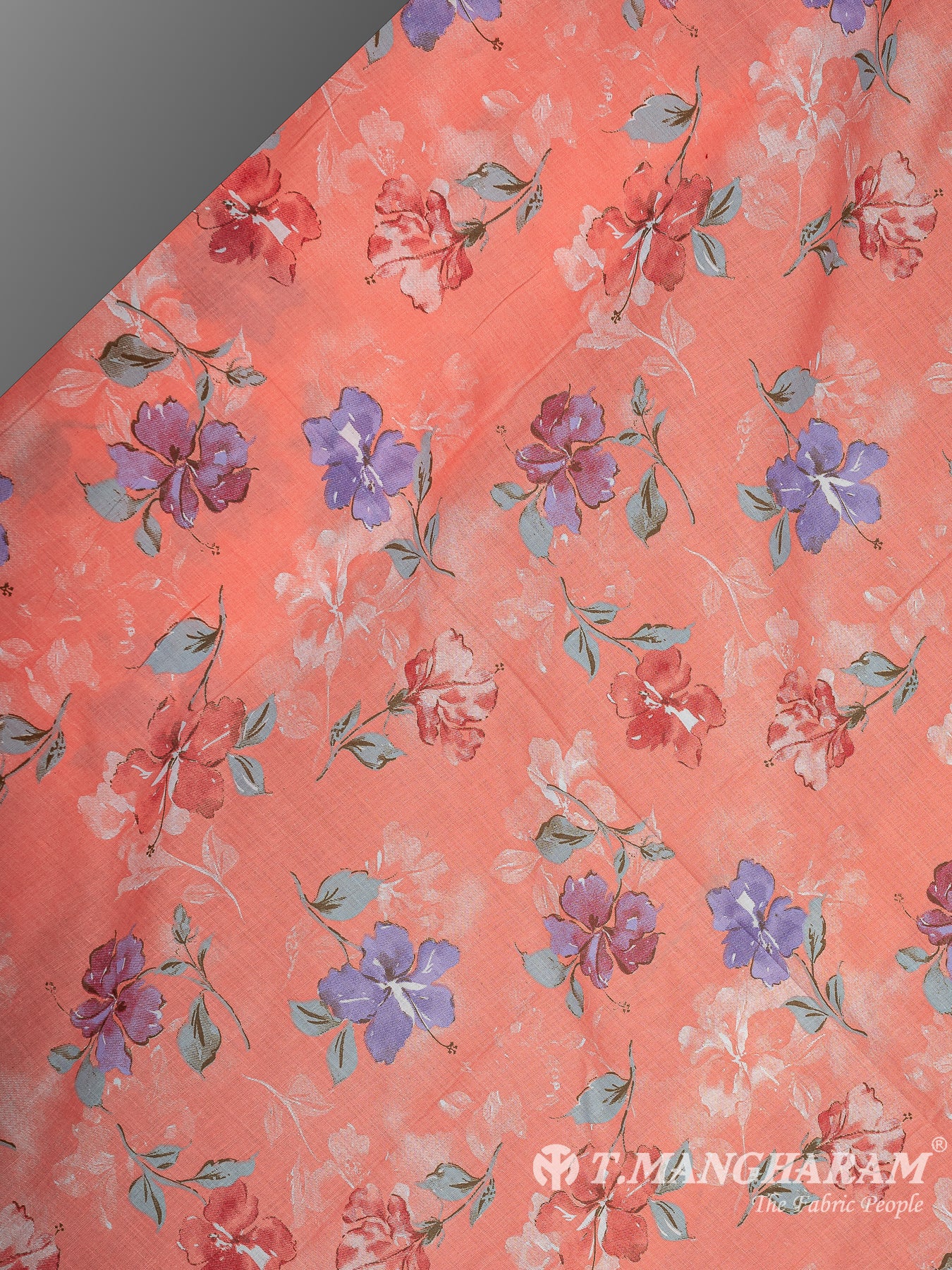 Peach Cotton Fabric - EB7883 view-2