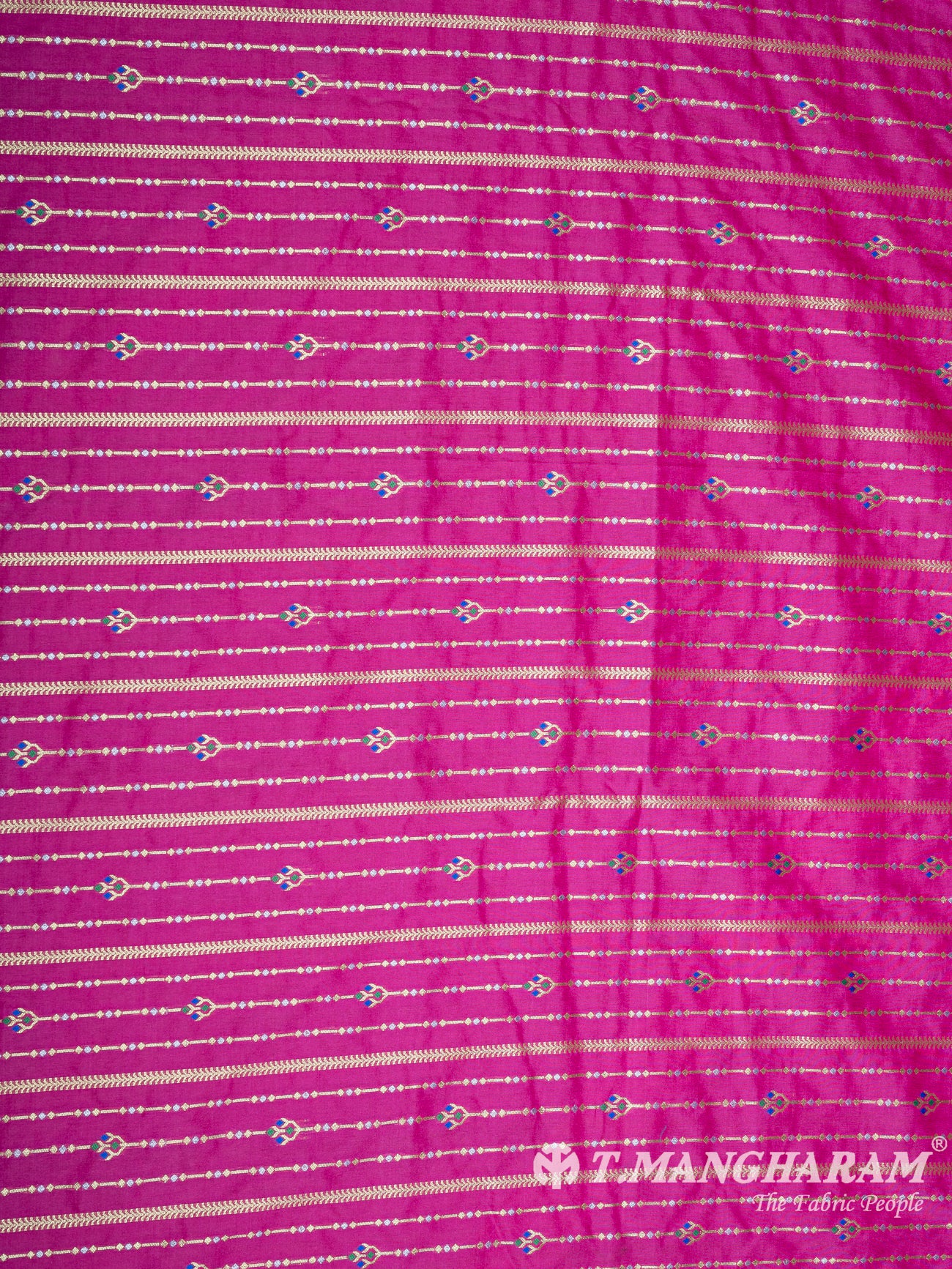 Pink Banaras Fabric - EC9490 view-3