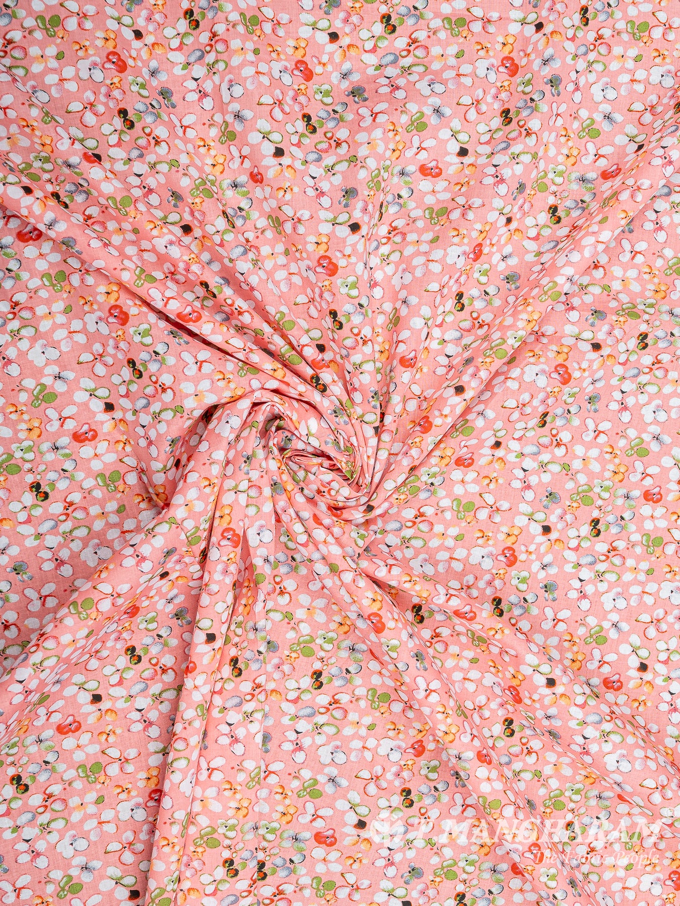 Pink Cotton Fabric - EB5895 view-1