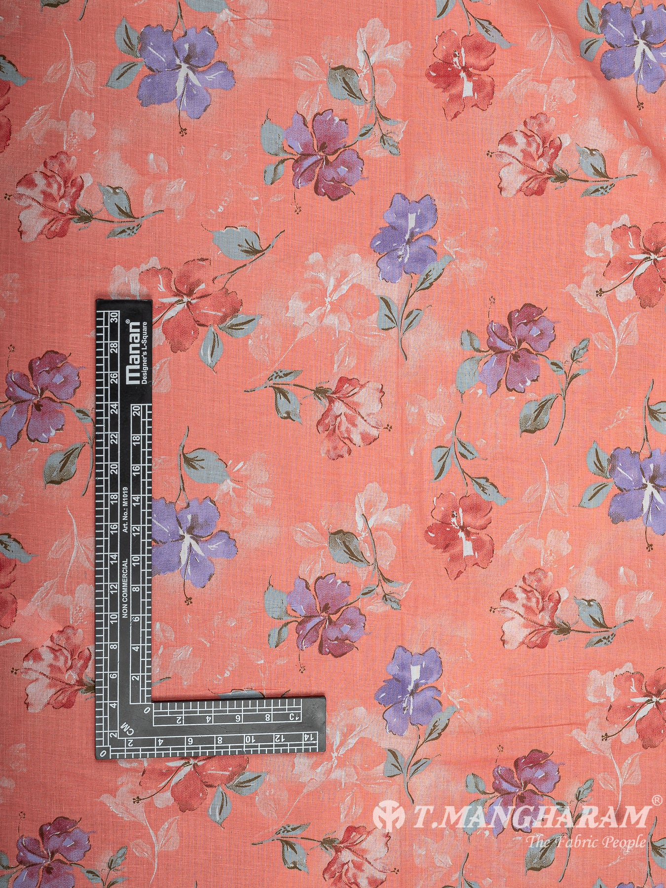 Peach Cotton Fabric - EB7883