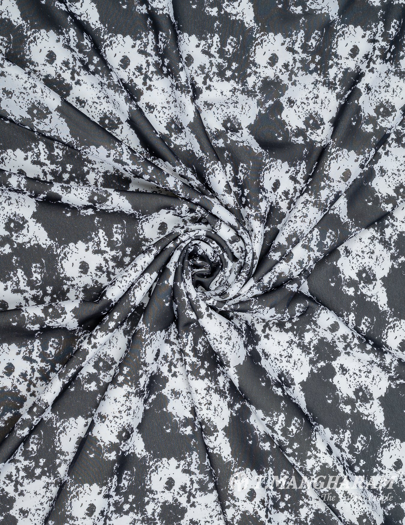 White Georgette Fabric - EB7227 view-1