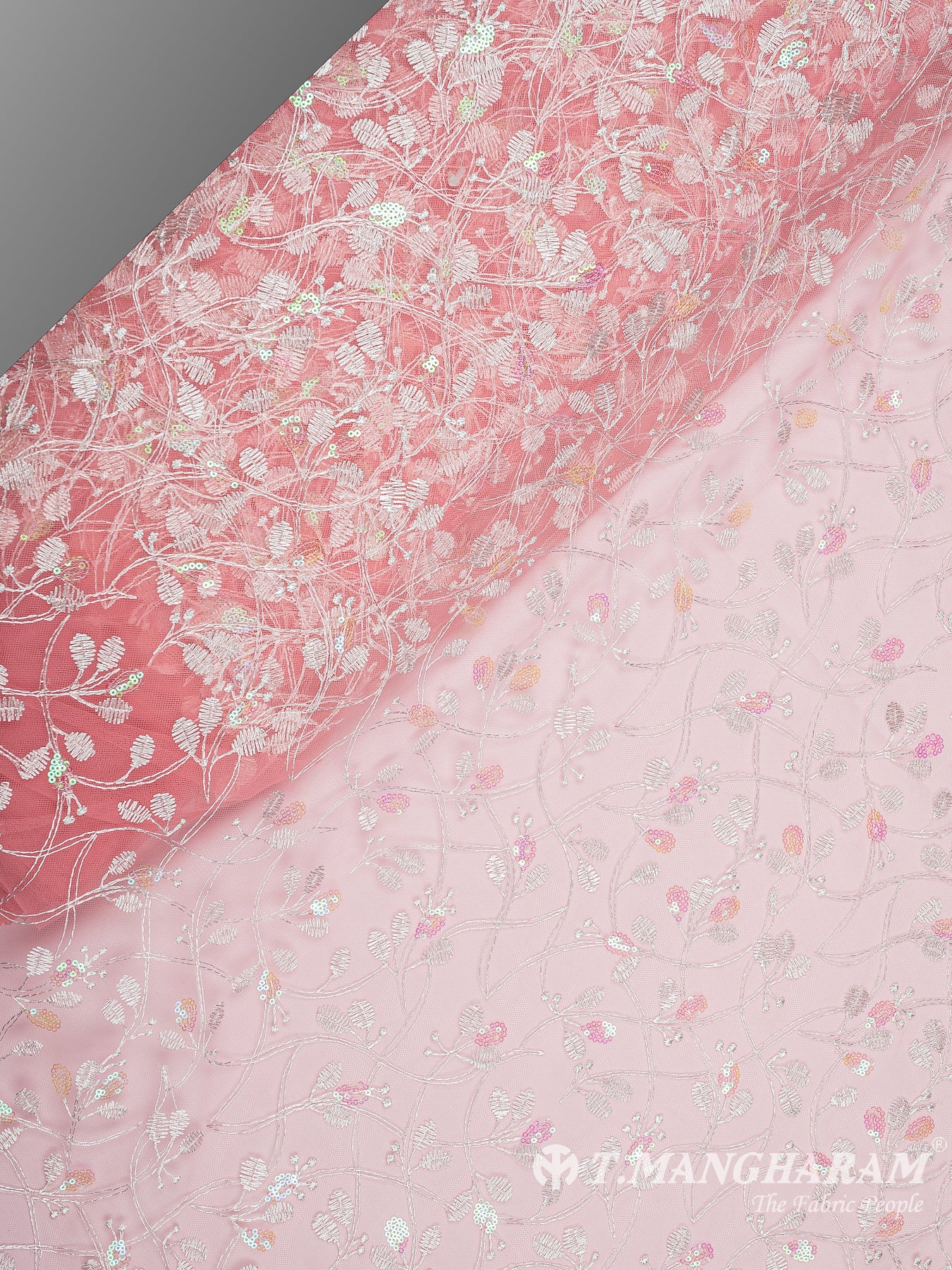 Pink Fancy Net Fabric - EB6853 view-2