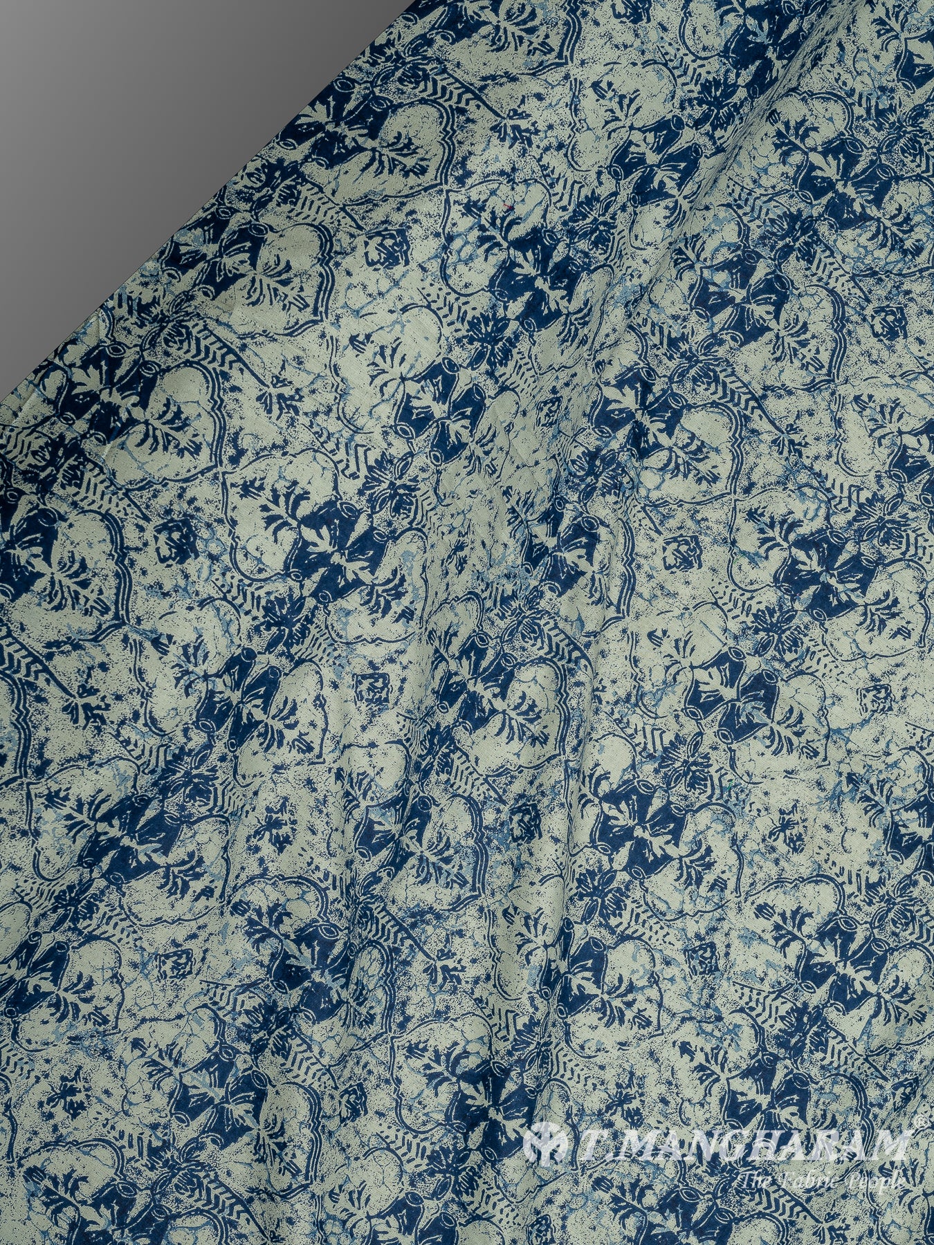 Indigo Cotton Fabric - EB7037 view-2