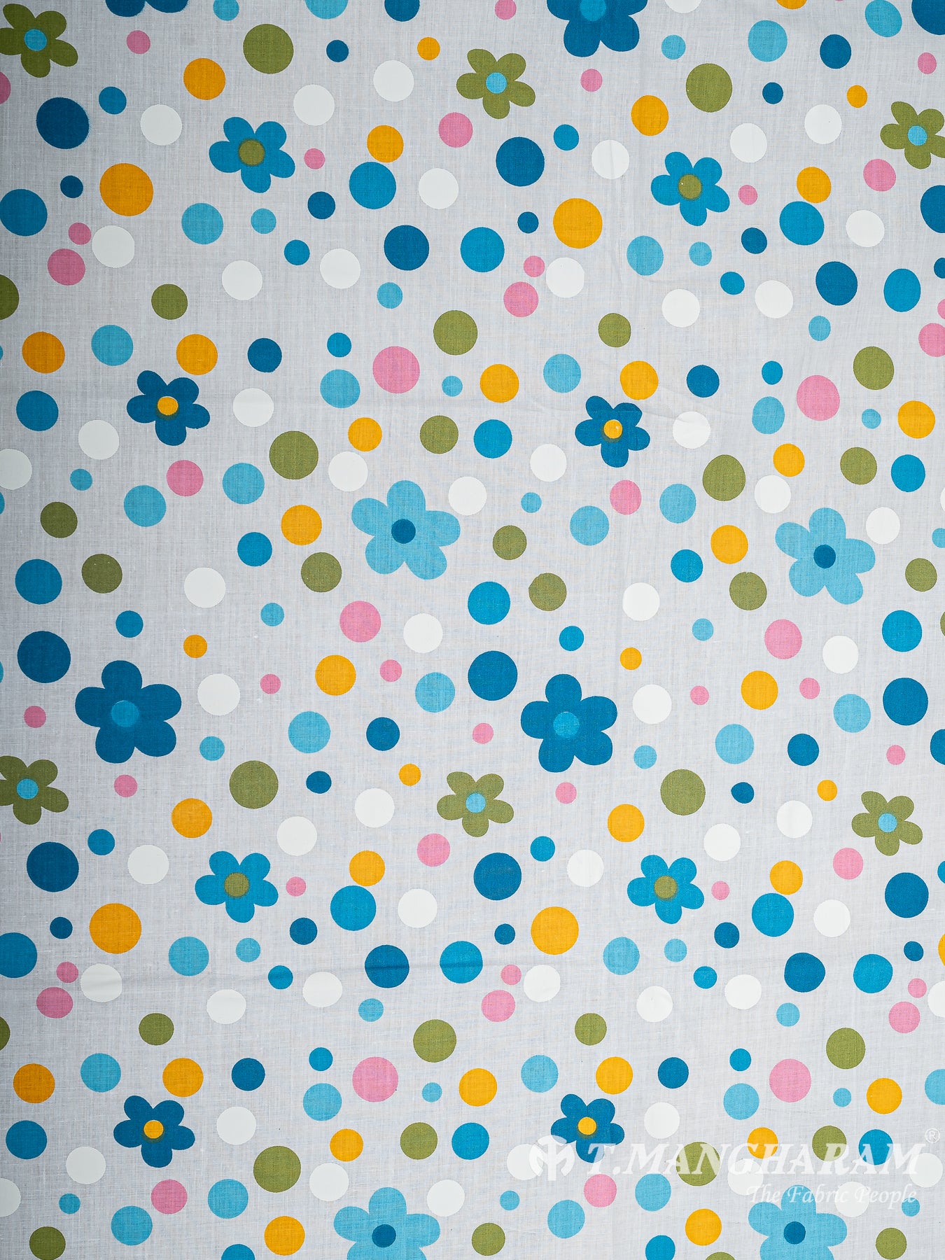 White Cotton Fabric - EB7902