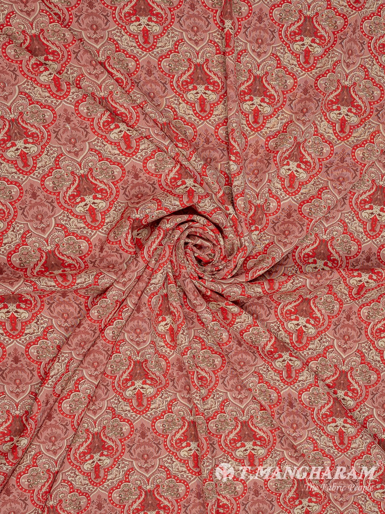 Multicolor Crepe Fabric - EB6876 view-1