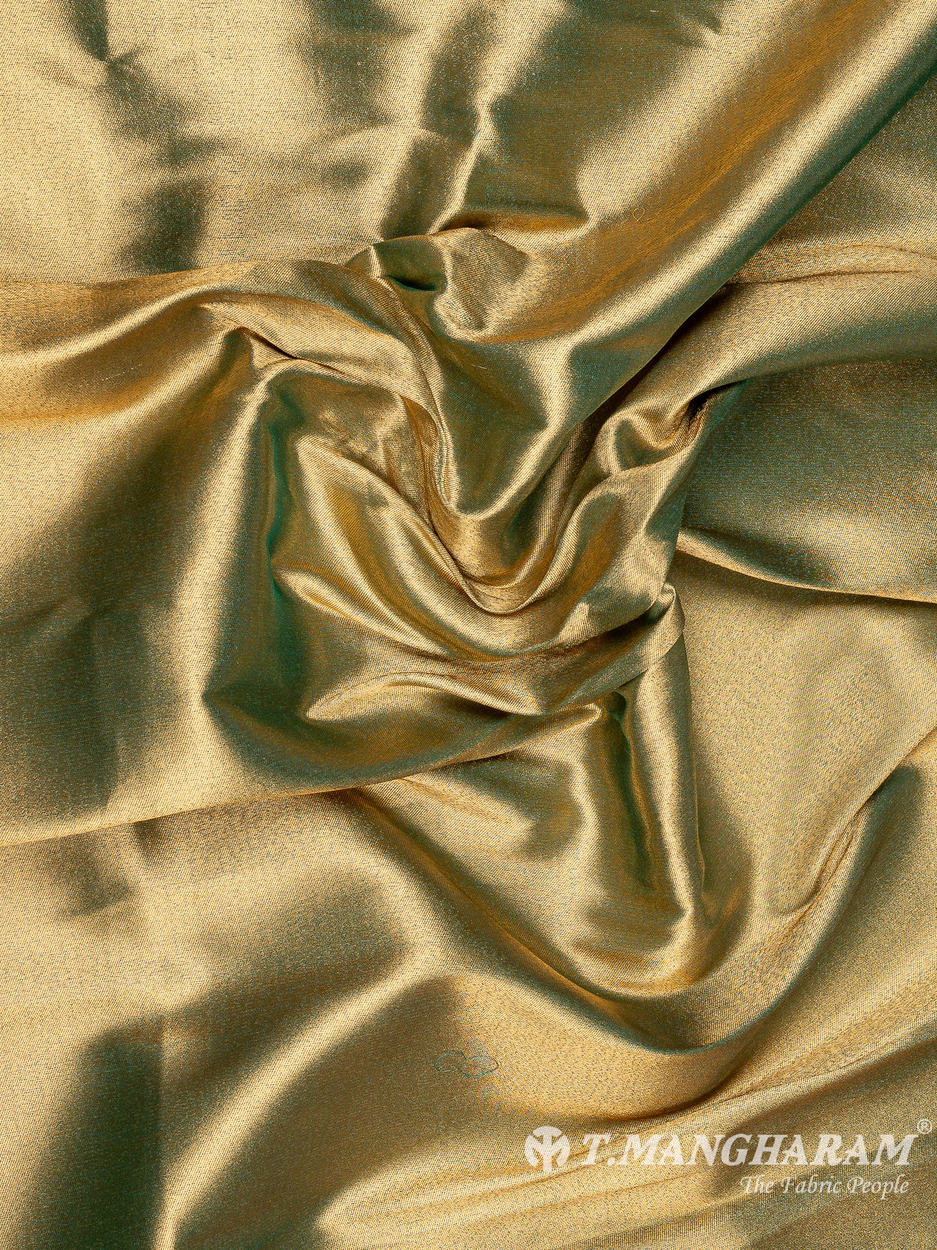 Gold Banaras Fabric - EC8657 view-4