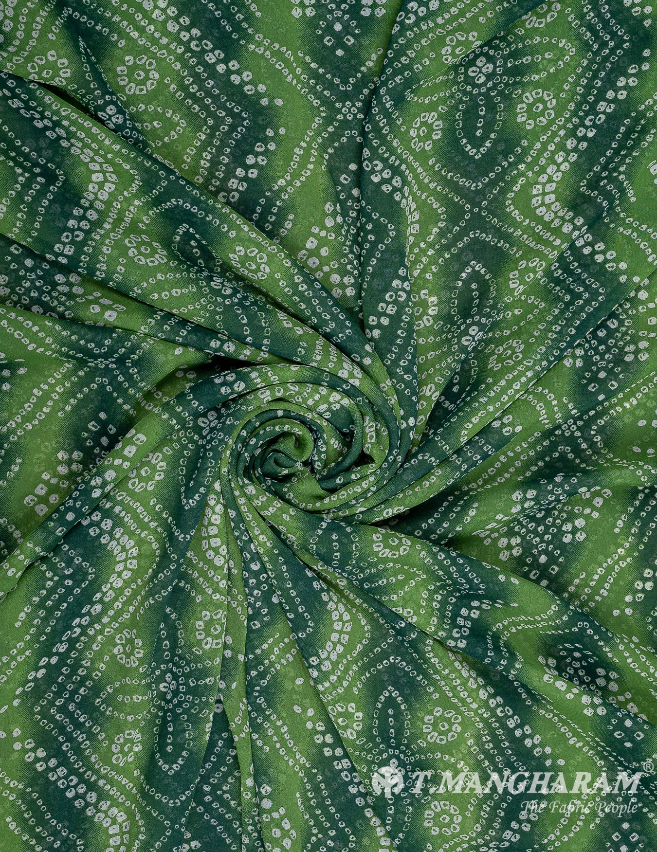 Multicolor Georgette Fabric - EC9767 view-1