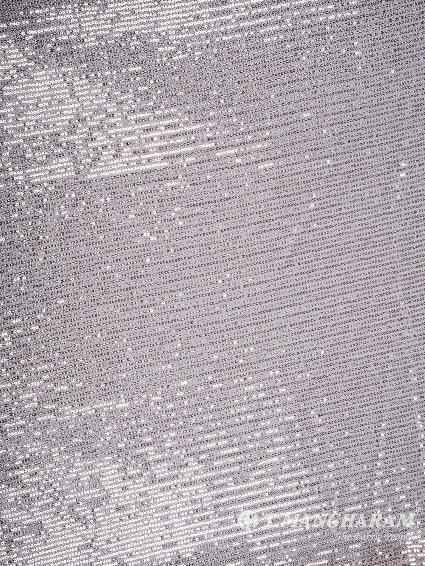 Grey Fancy Net Fabric - EC8576 view-3