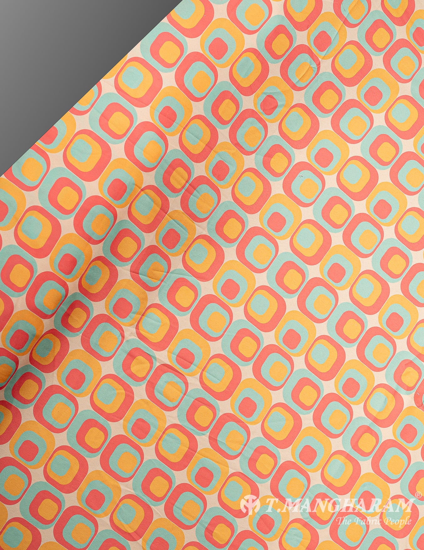Multicolor Crepe Fabric - EC9894 view-2