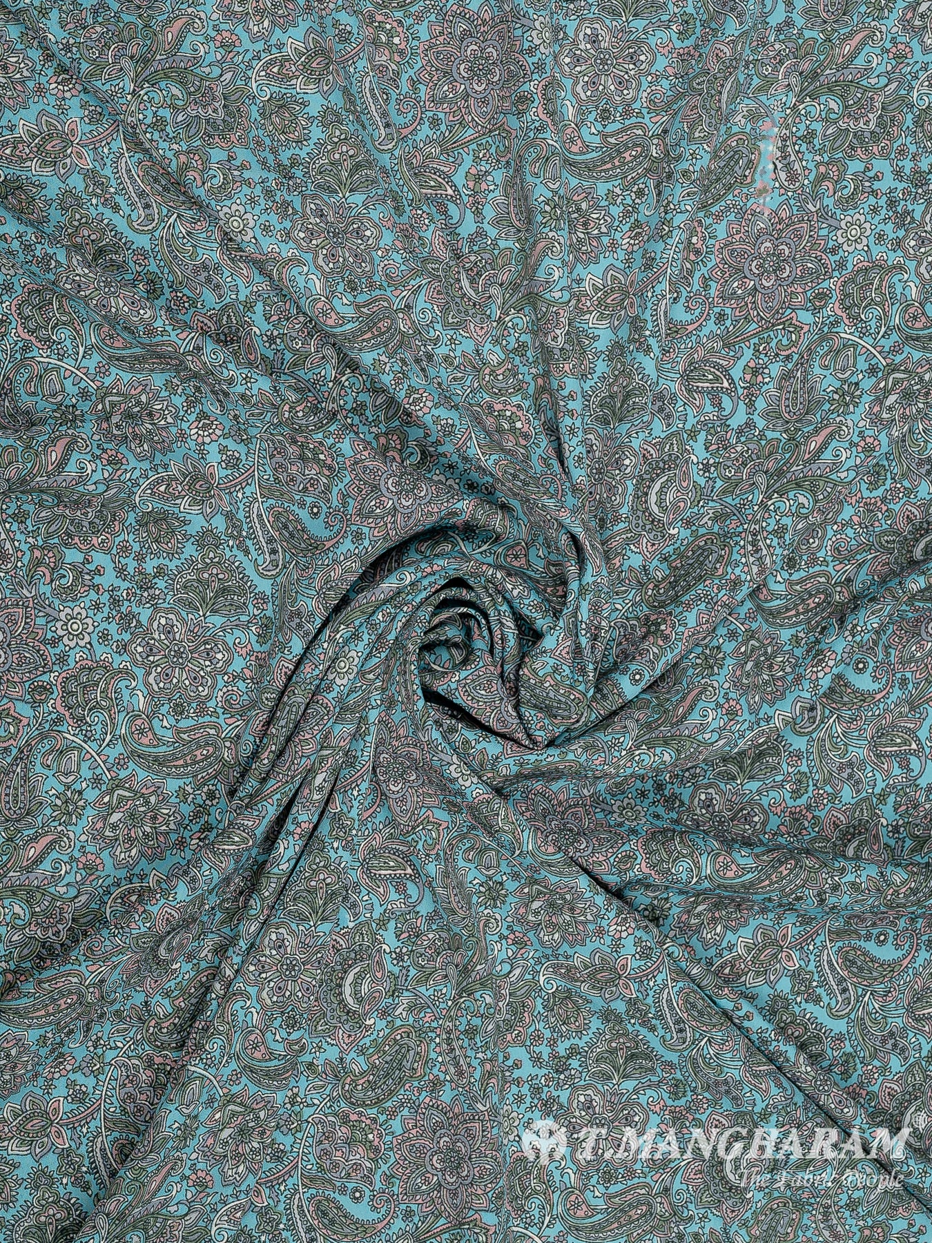 Multicolor Crepe Fabric - EC8952 view-1