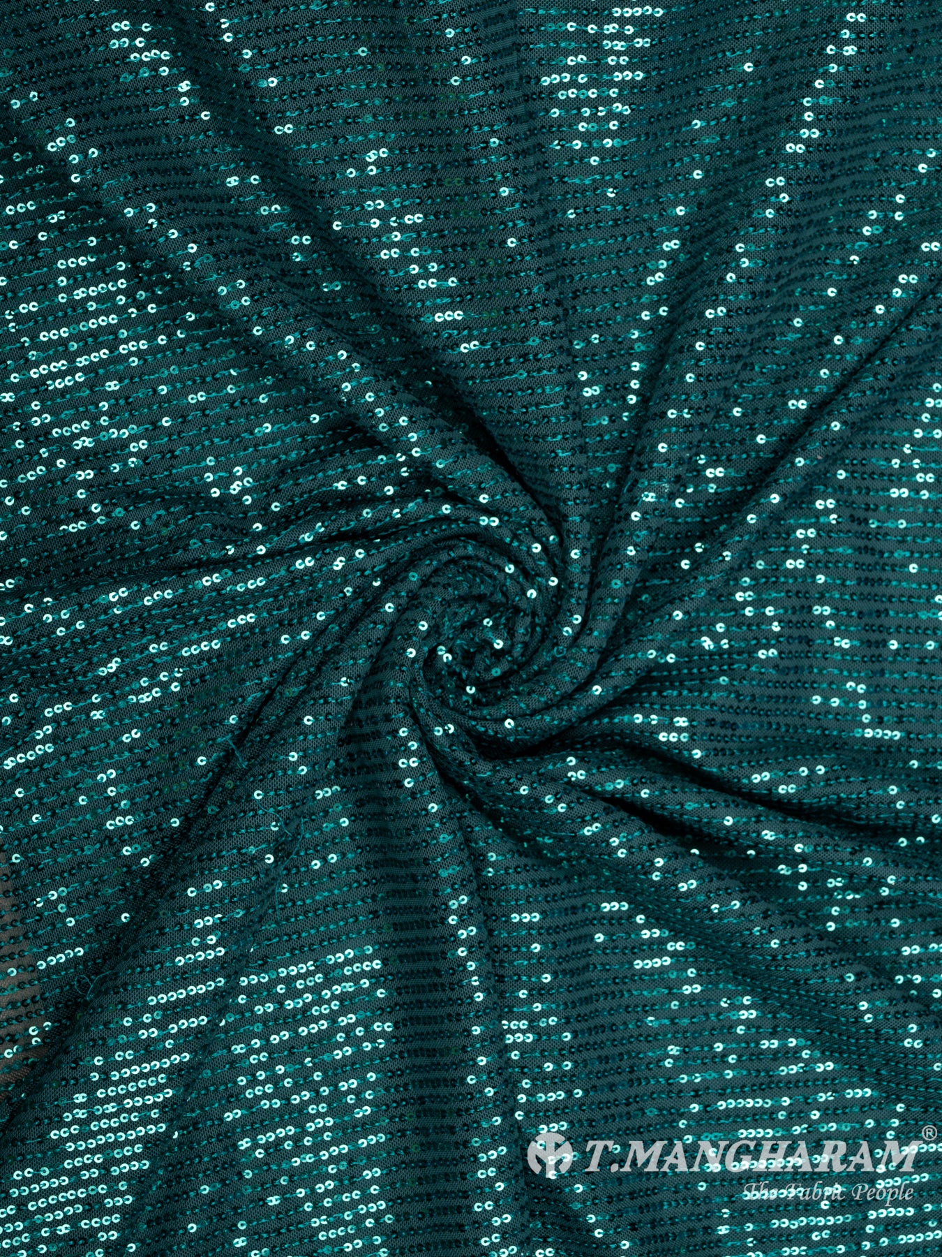 Green Fancy Net Fabric - EC8592 view-1
