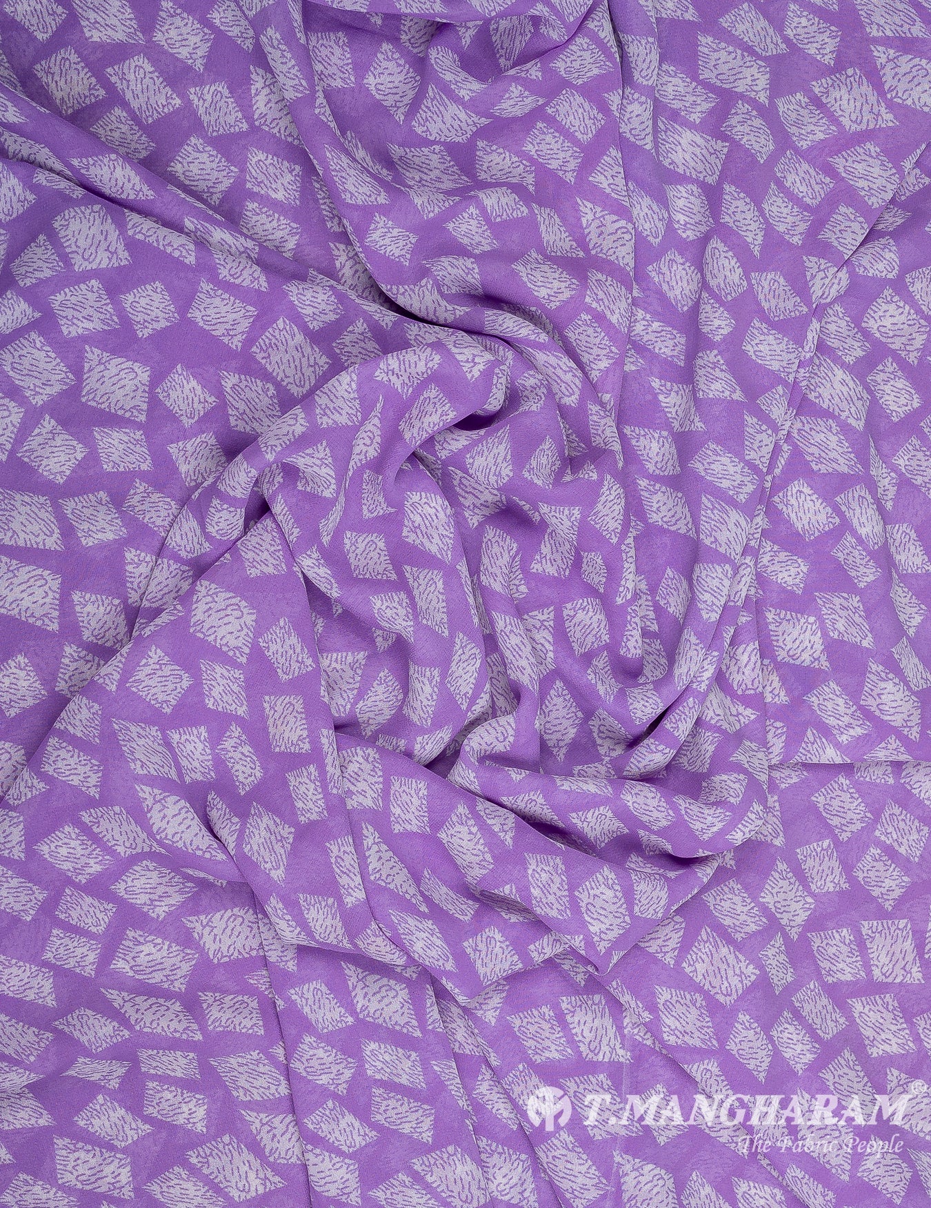 Purple Georgette Fabric - EB7115