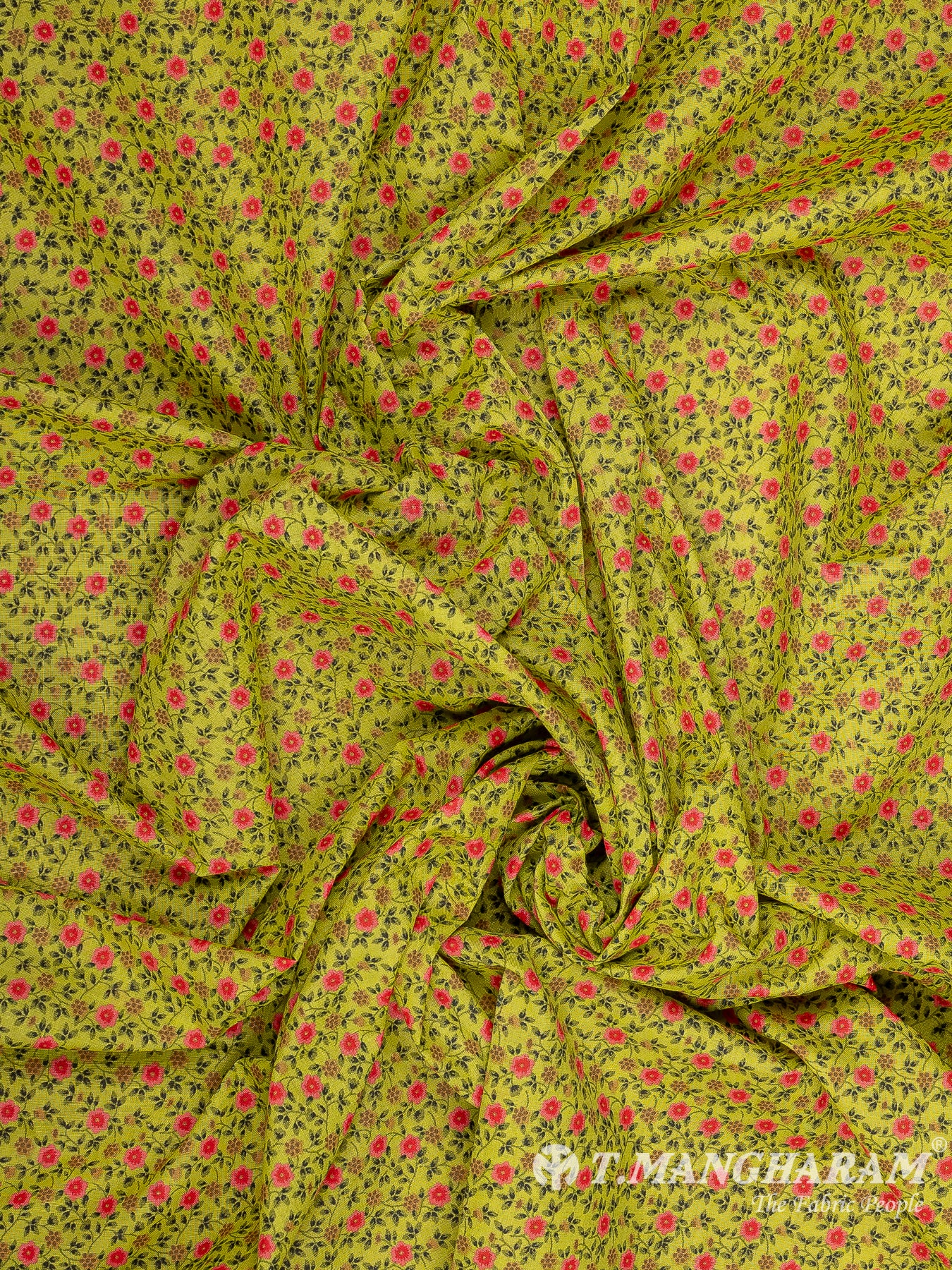 Green Cotton Fabric - EB7894