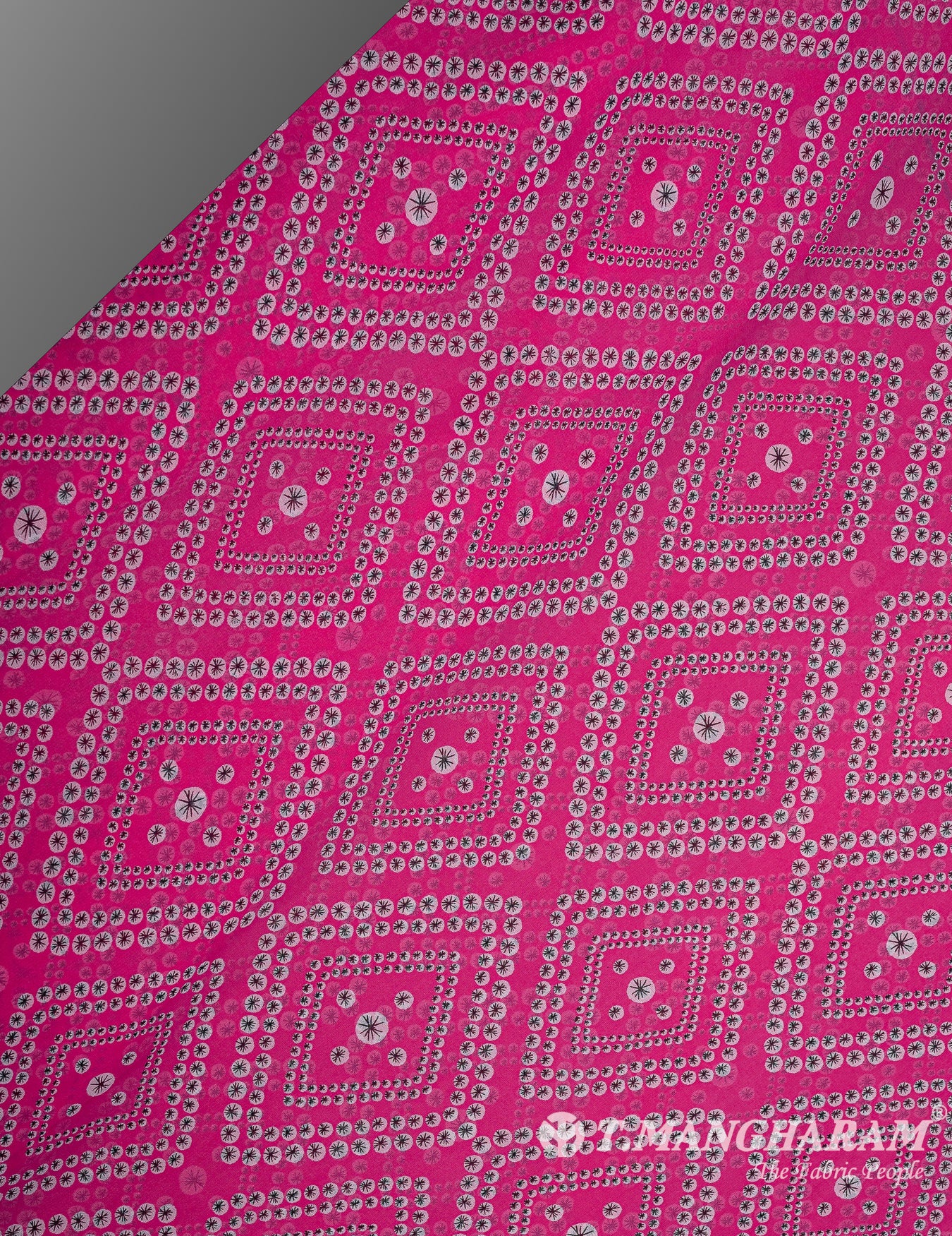 Multicolor Georgette Fabric - EC9795 view-2