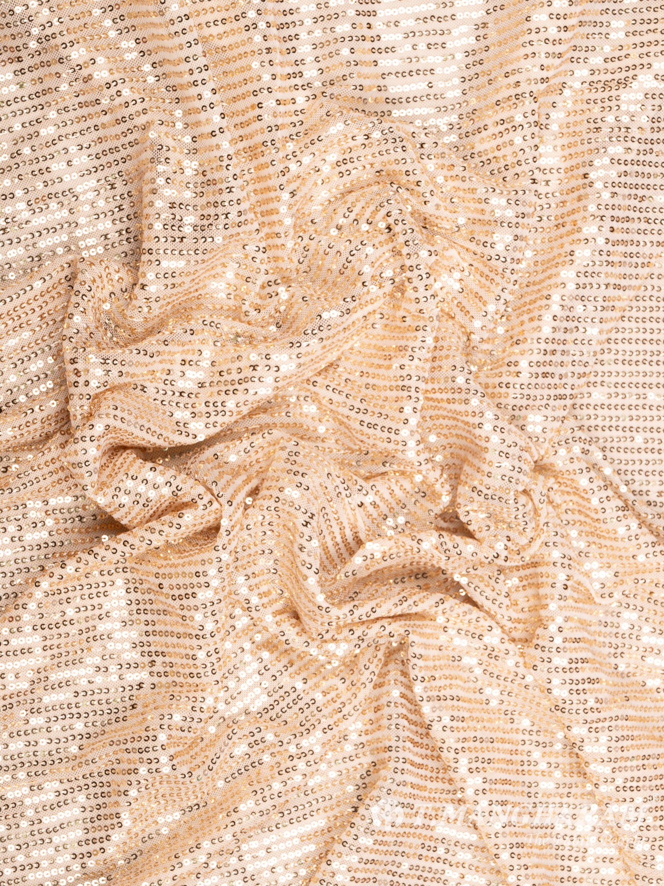 Gold Fancy Net Fabric - EC8584 view-4