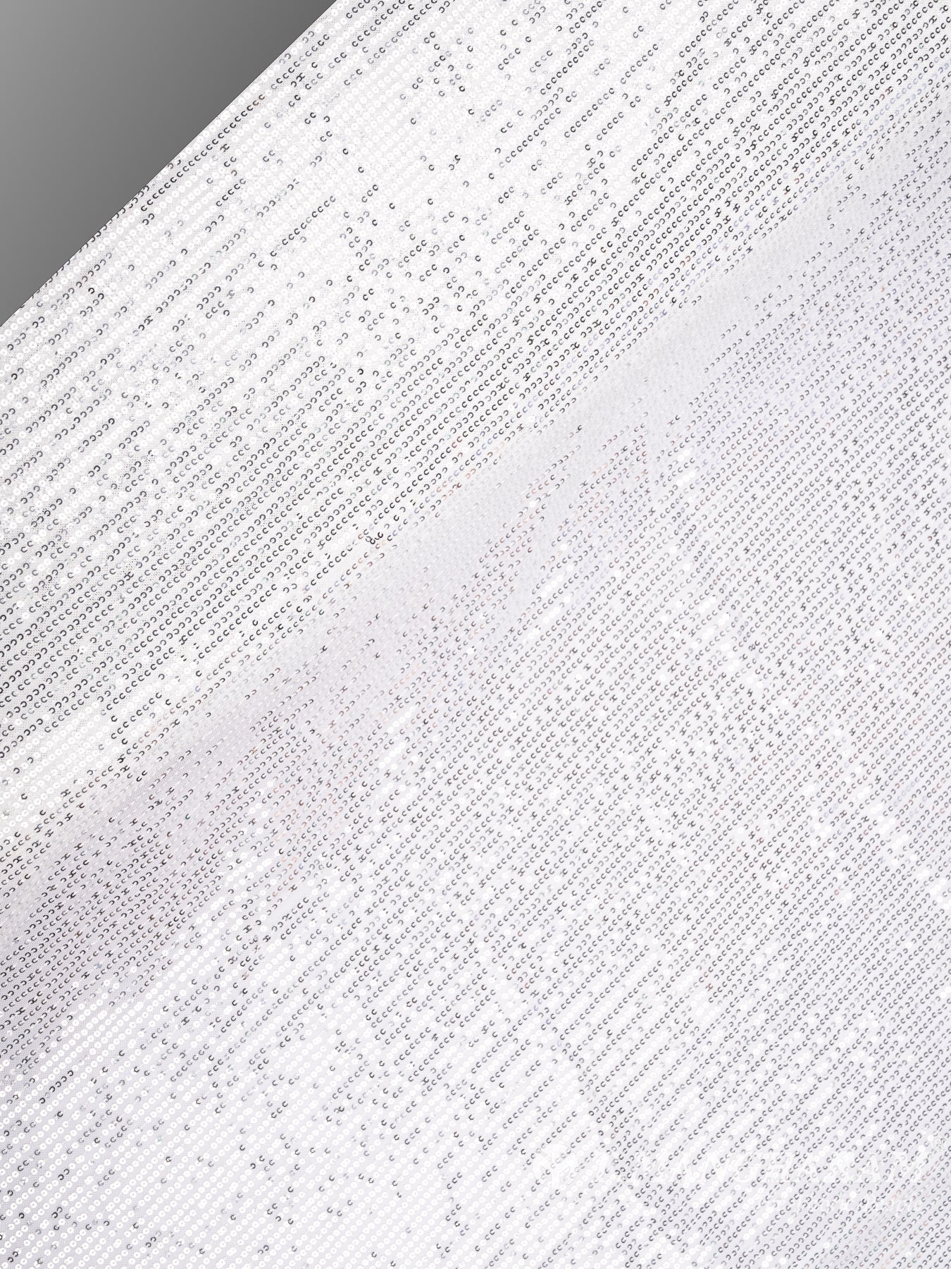 White Fancy Net Fabric - EC8580 view-2