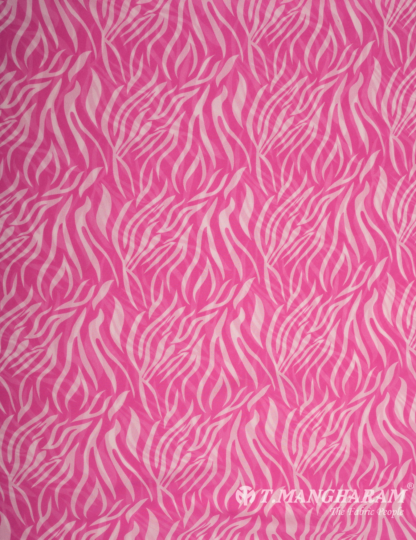 Pink Georgette Fabric - EB7096 view-3