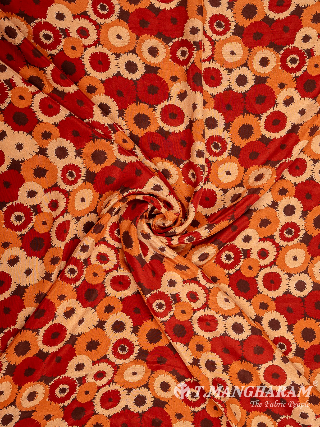 Multicolor Crepe Fabric - EB5975 view-1