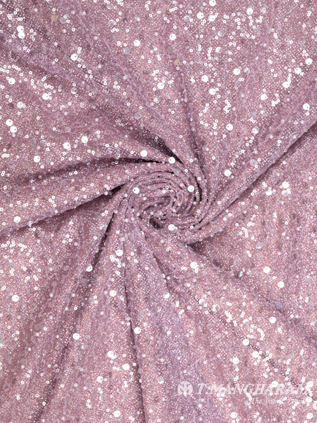 Violet Fancy Net Fabric - EB6166 view-1