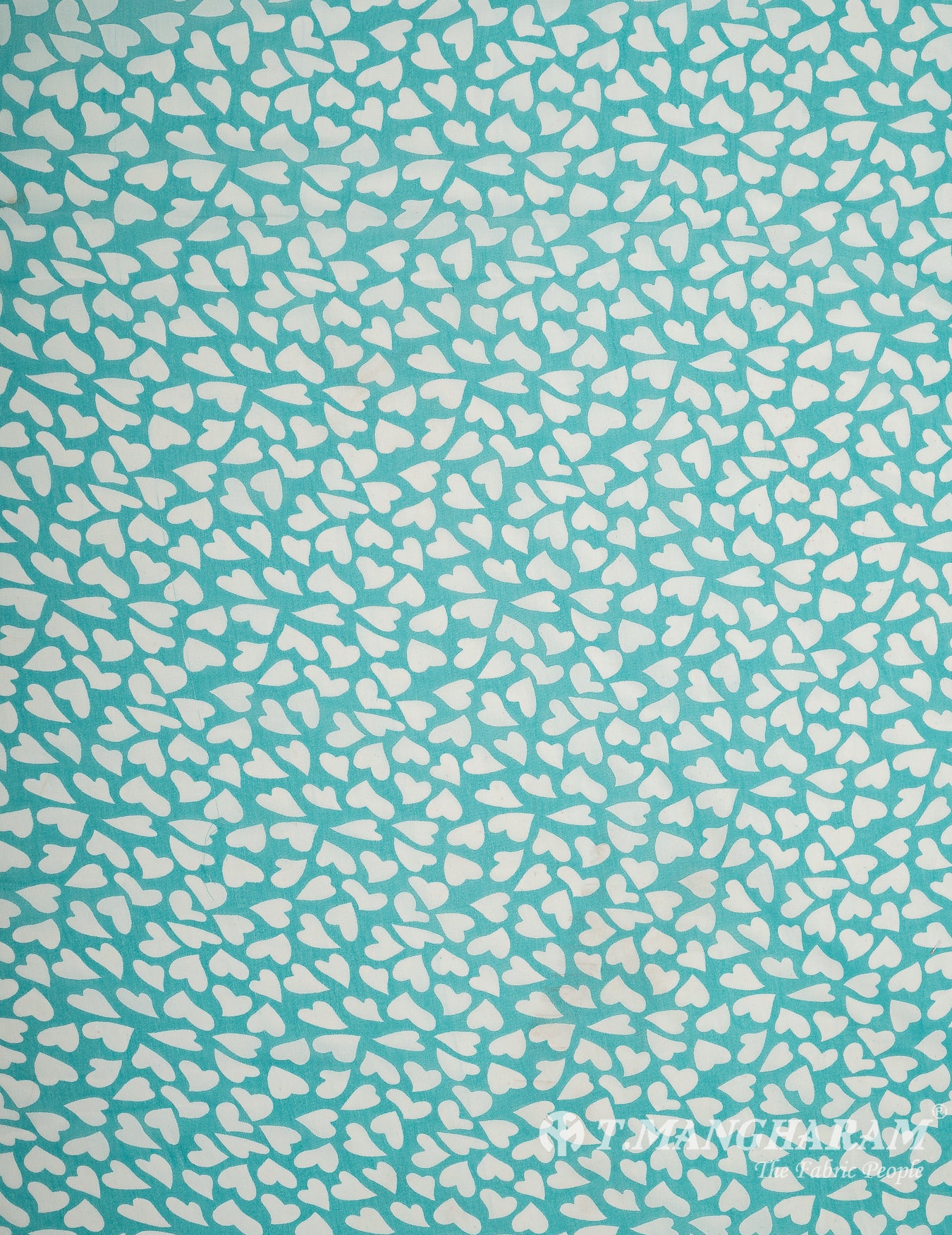 Sea Blue Georgette Fabric - EB7119 view-3