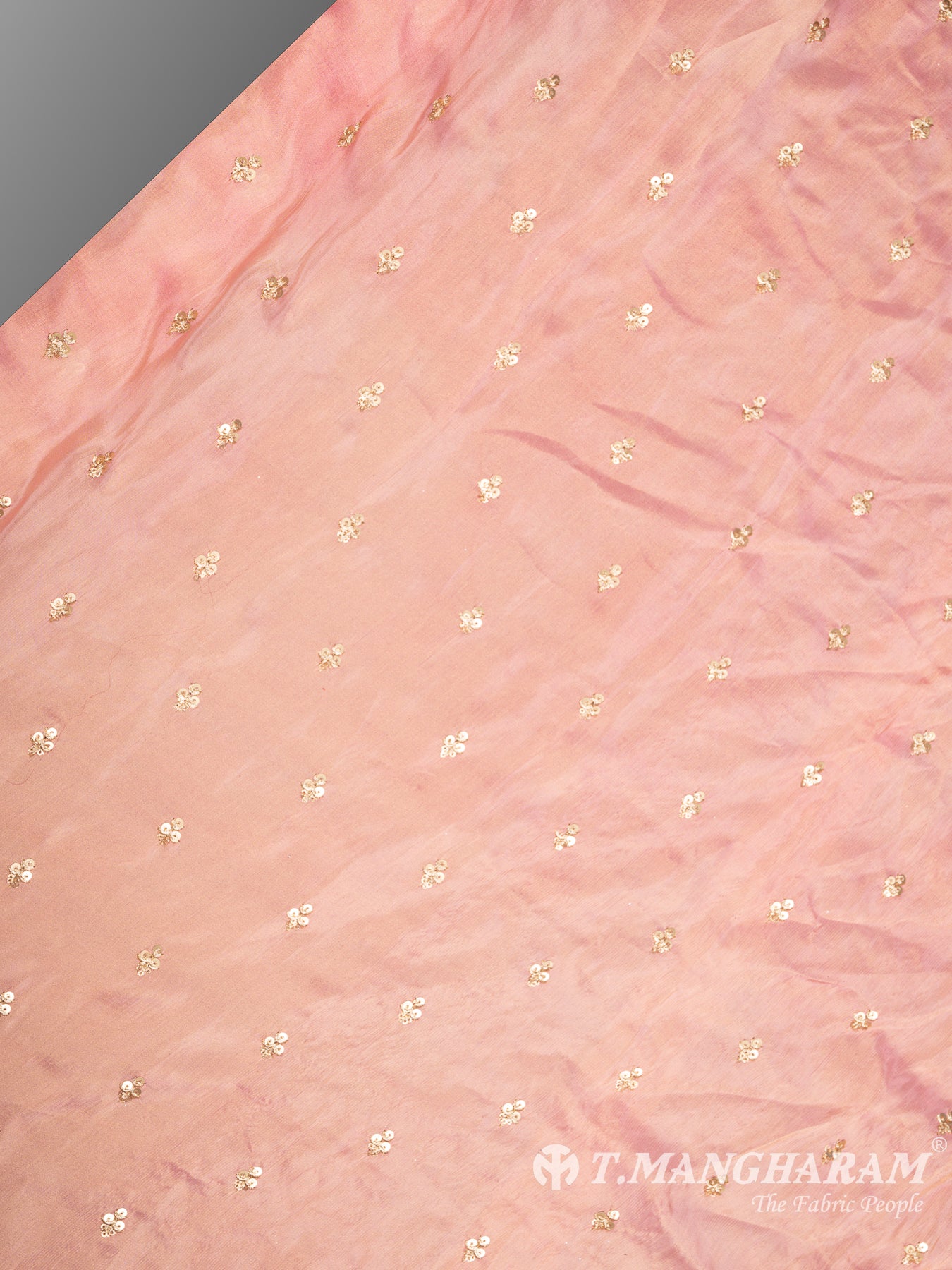 Multicolor Semi Banaras Fabric - EB6501 view-2