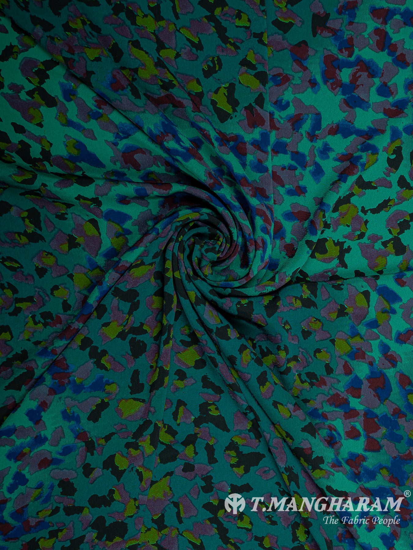 Multicolor Crepe Fabric - EC8028 view-1