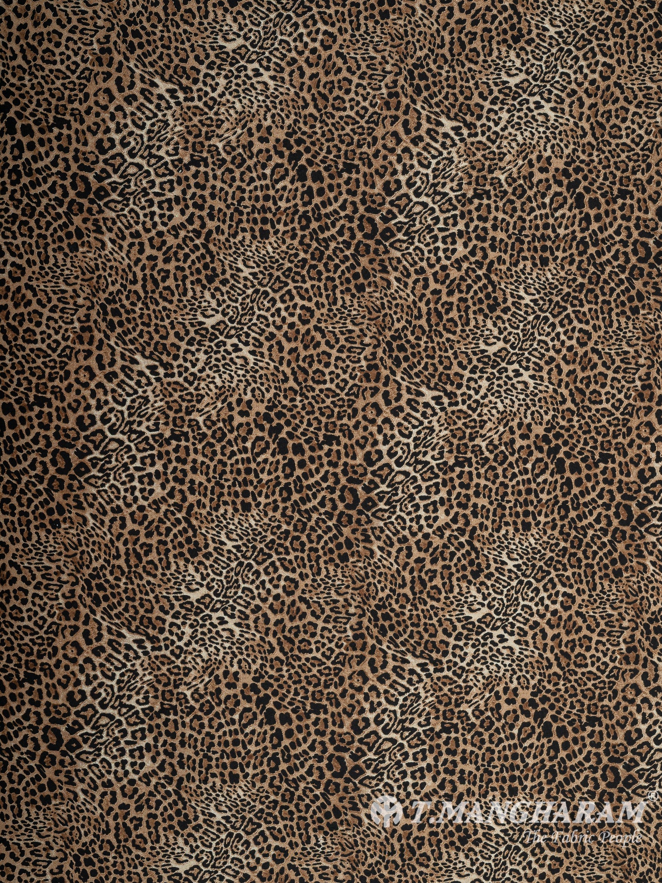 Brown Crepe Fabric - EC10905