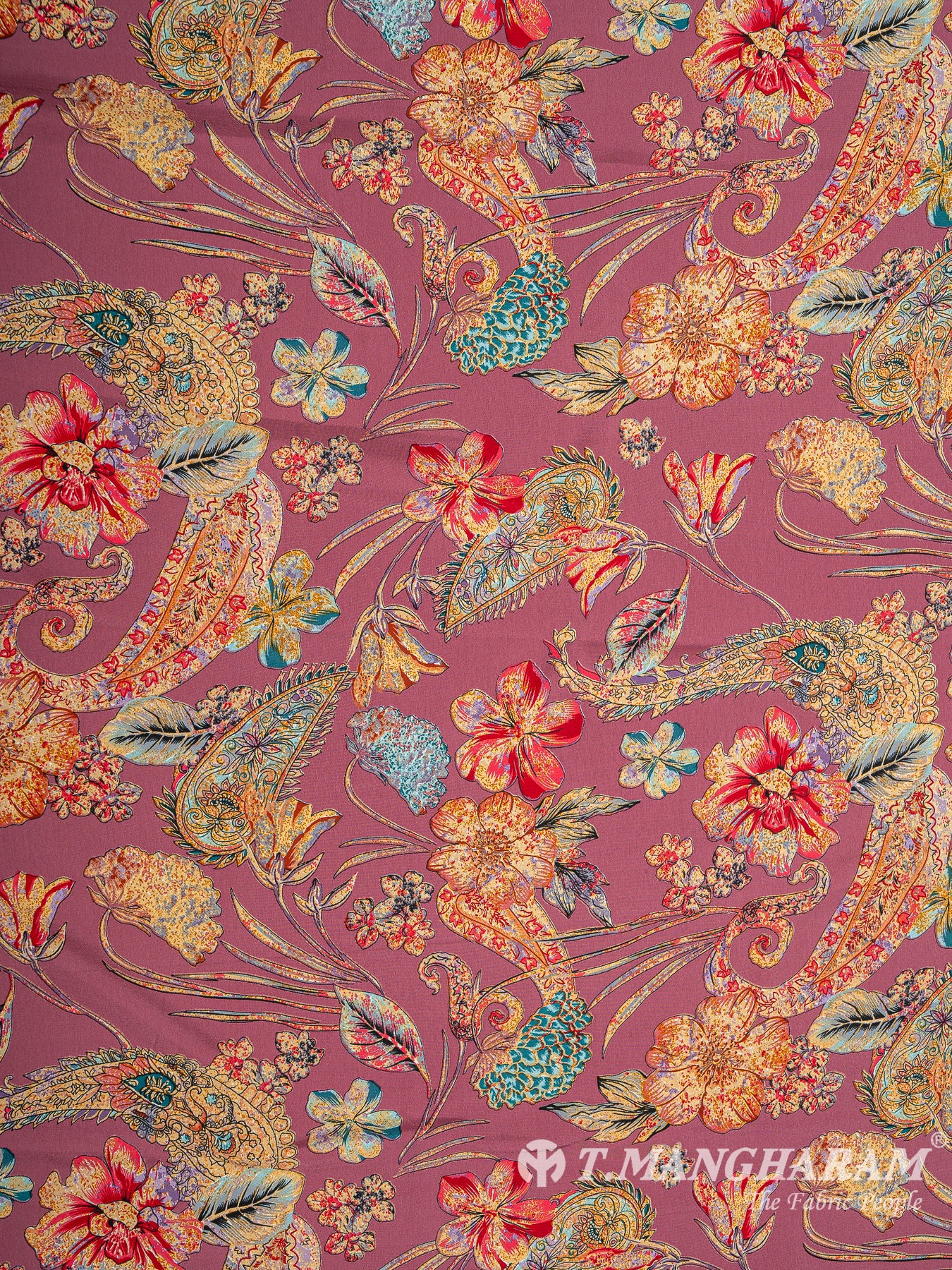 Multicolor Crepe Fabric - EC8015 view-3