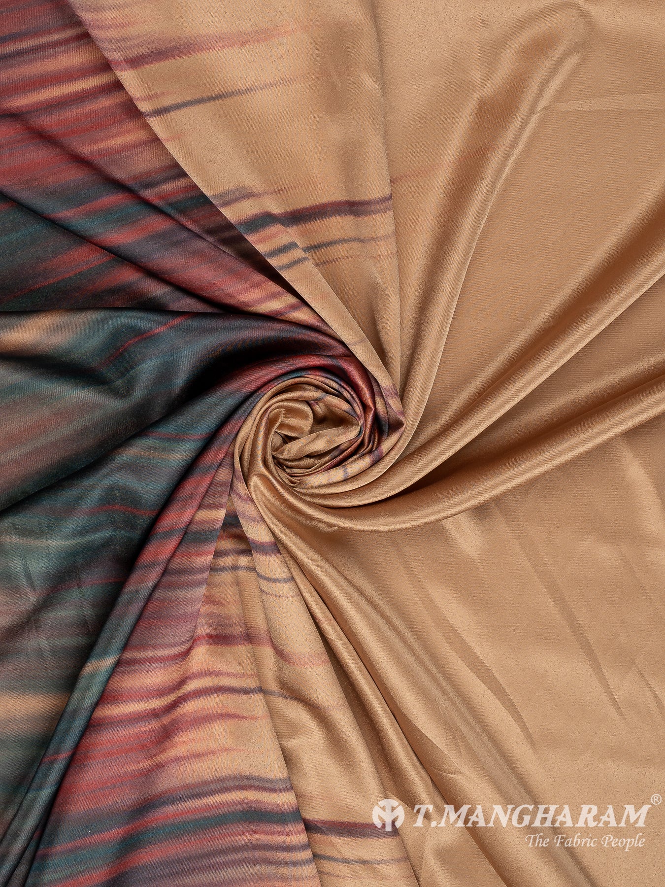 Multicolor Satin Fabric - EB7294 view-1