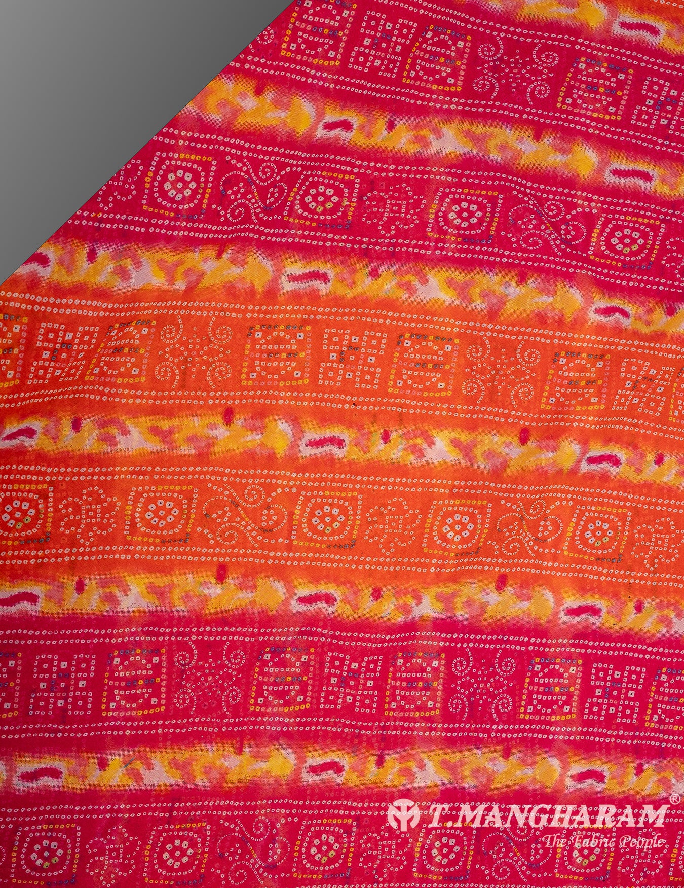 Multicolor Georgette Fabric - EB7108 view-2