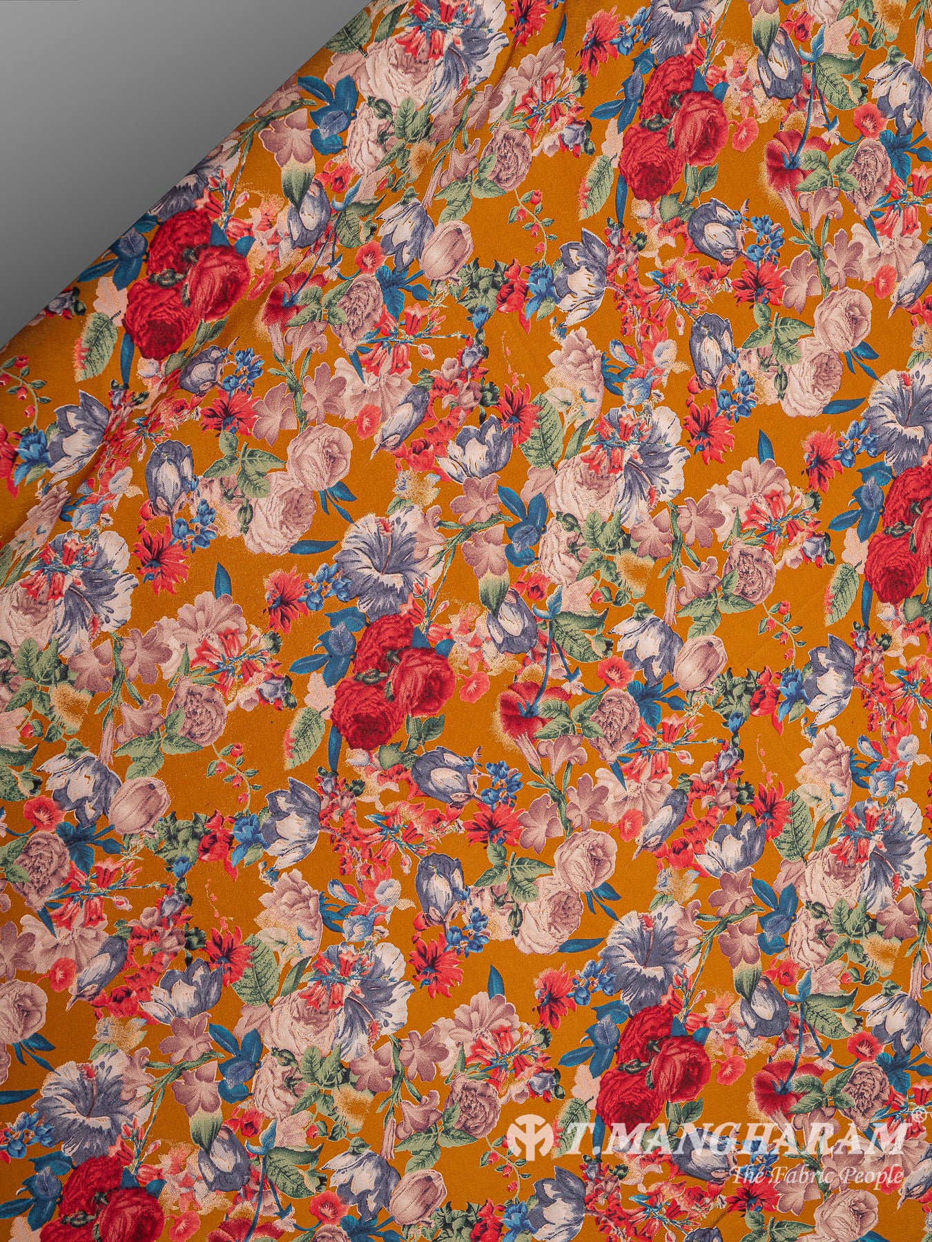 Multicolor Crepe Fabric - EC8010 view-2