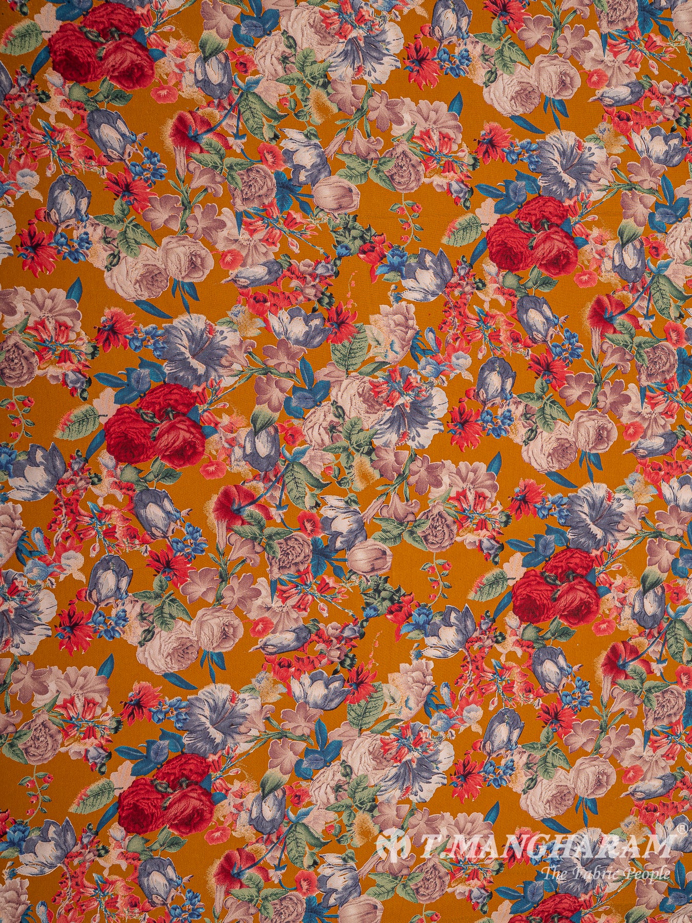 Multicolor Crepe Fabric - EC8010 view-3