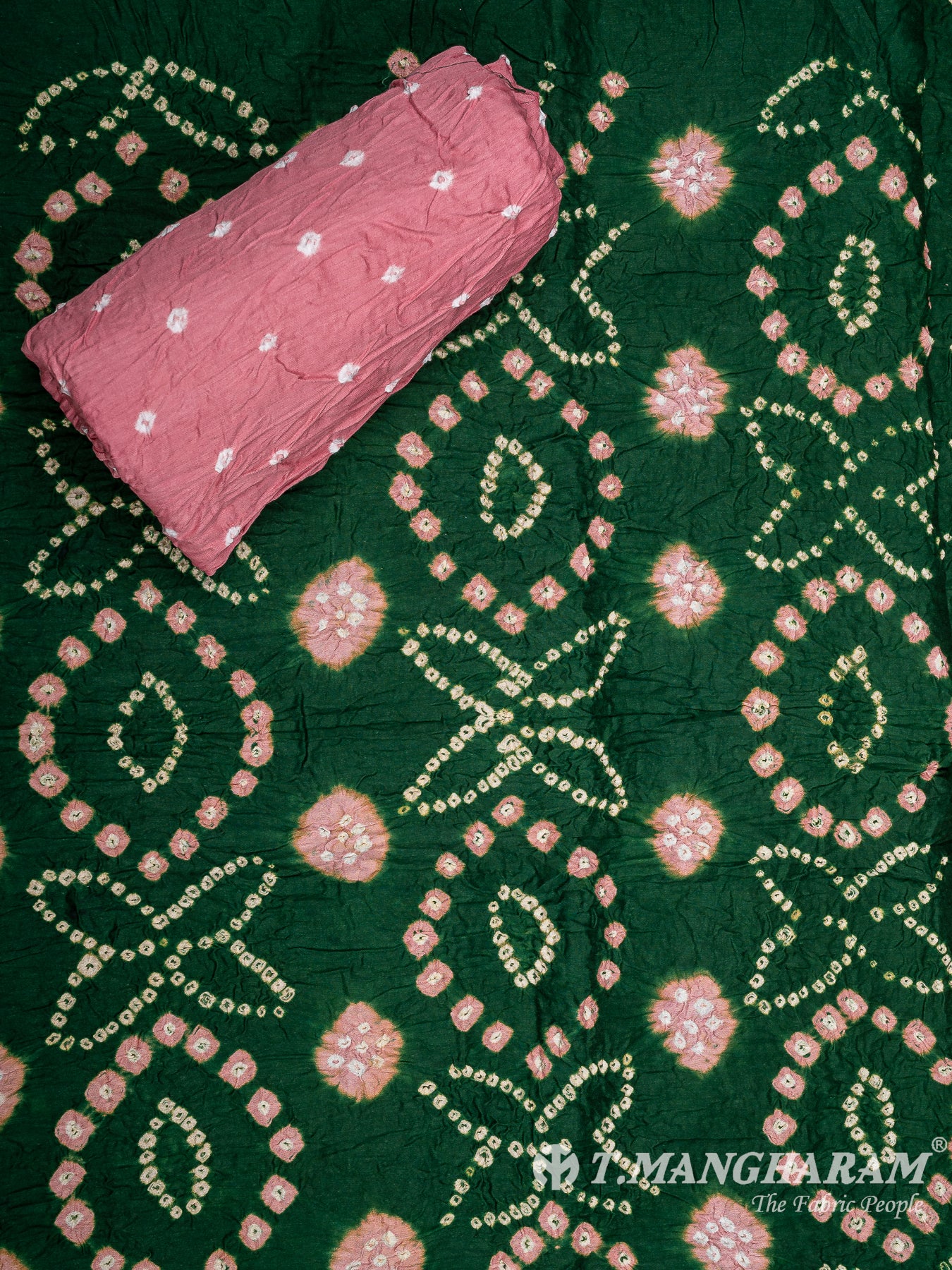 Mutlicolor Cotton Chudidhar Fabric Set - EG1776 view-2