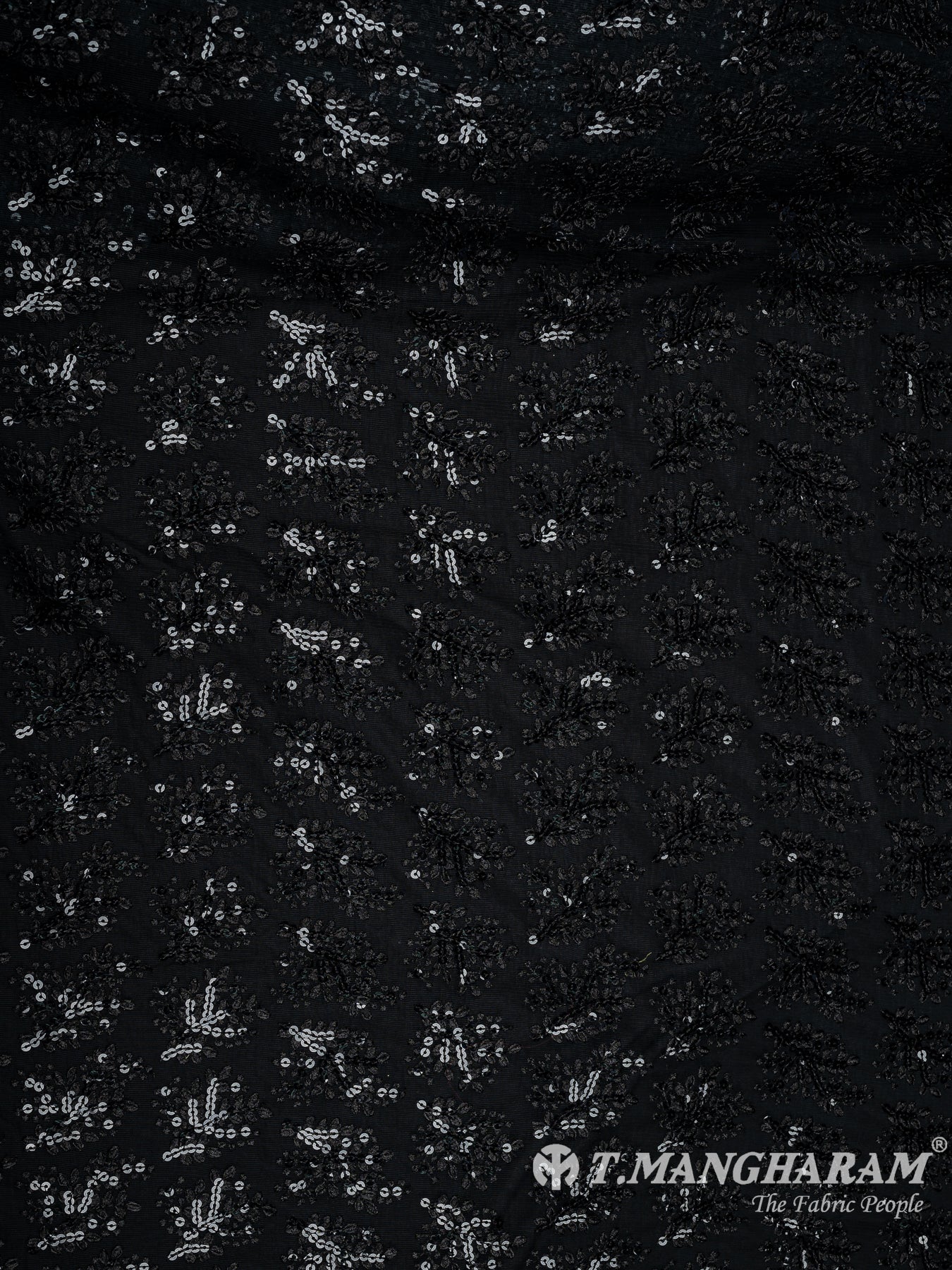 Black Net Fabric - EC9644 view-3