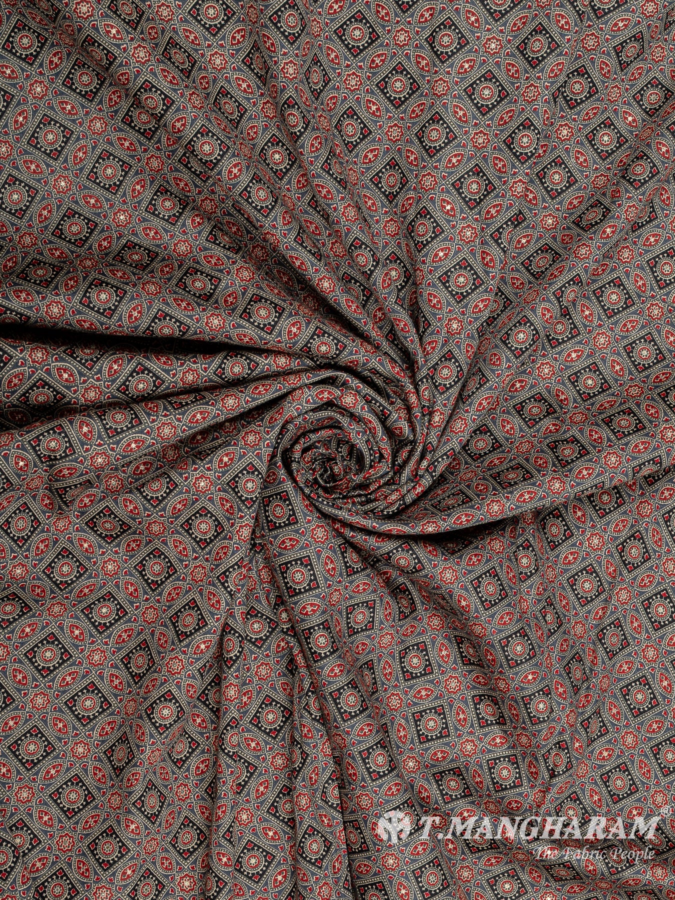 Multicolor Cotton Fabric - EB7050 view-1
