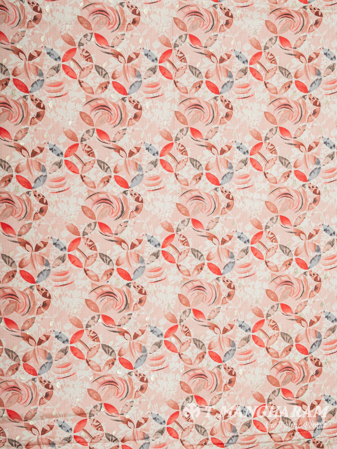 Peach Cotton Fabric - EC8036 view-3