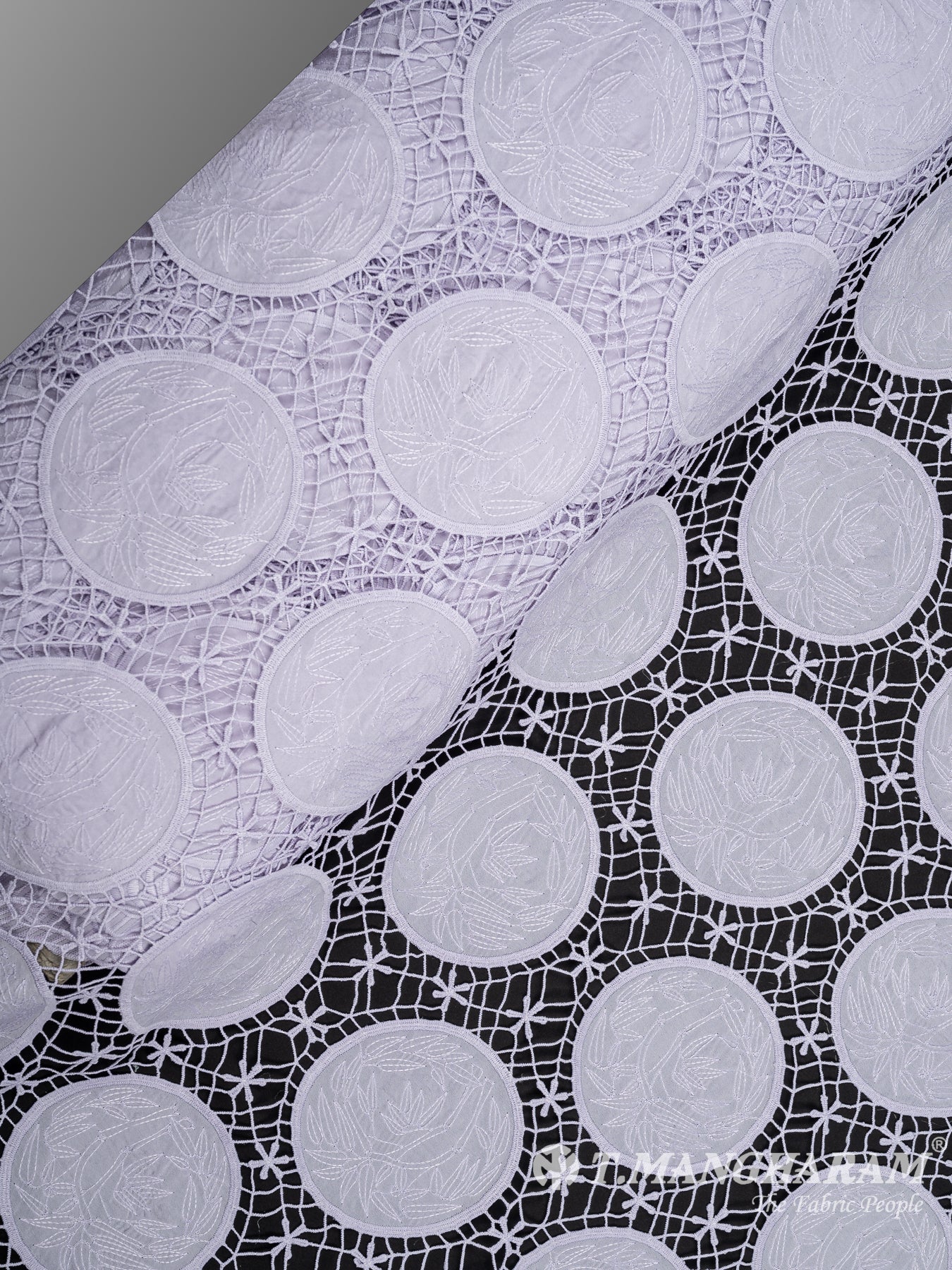 Violet Fancy Net Fabric - EC9316 view-2