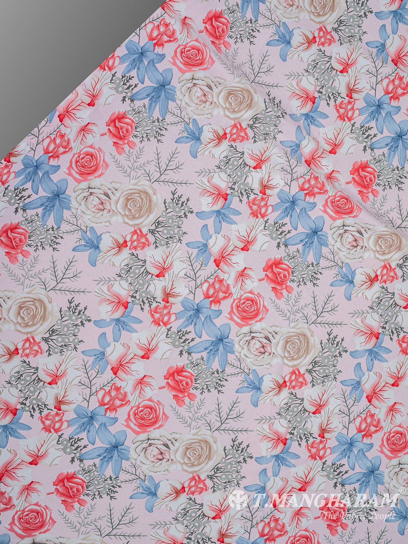 Pink Crepe Fabric - EB6862 view-2