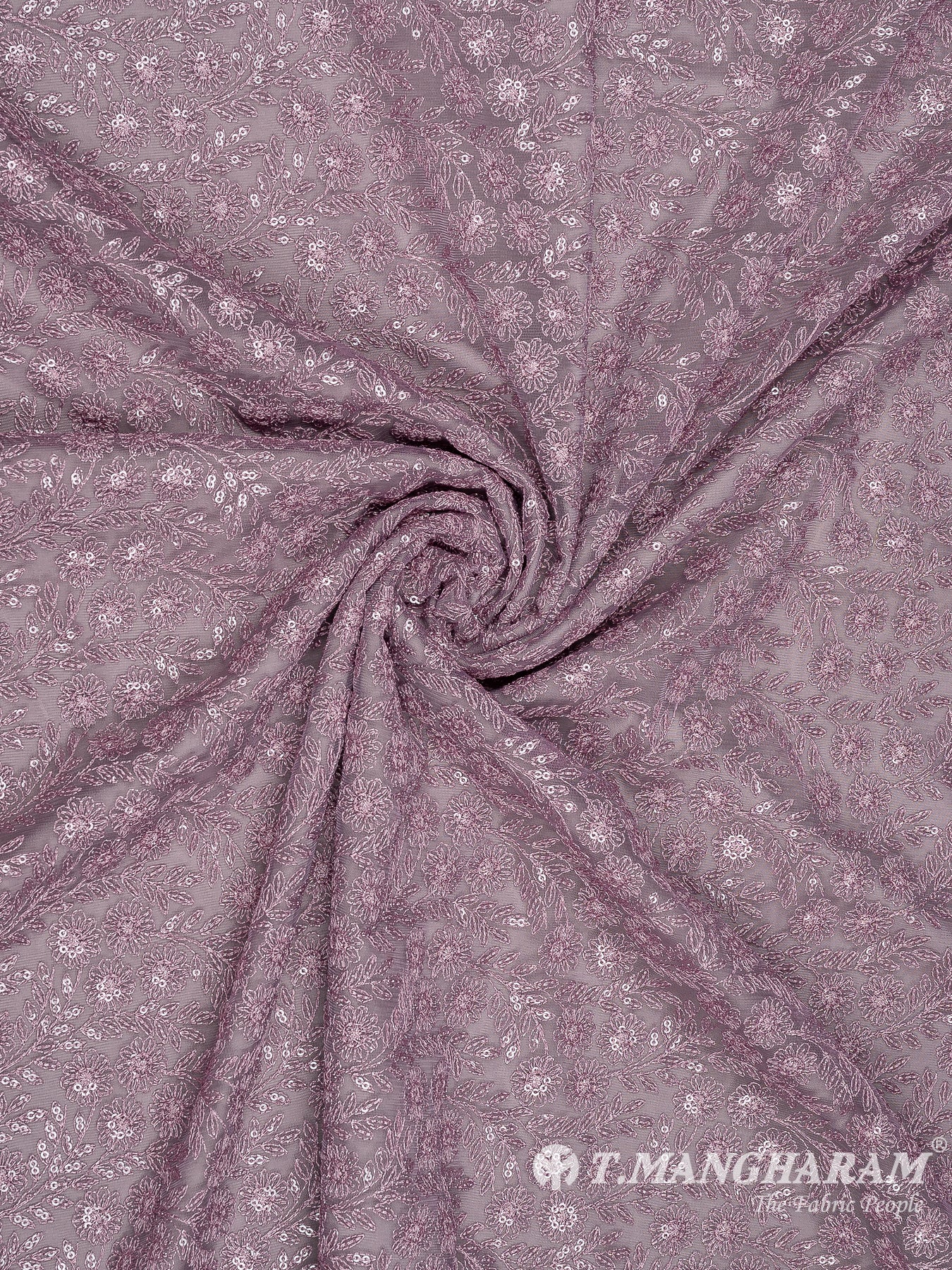 Violet Net Fabric - EB6597 view-1