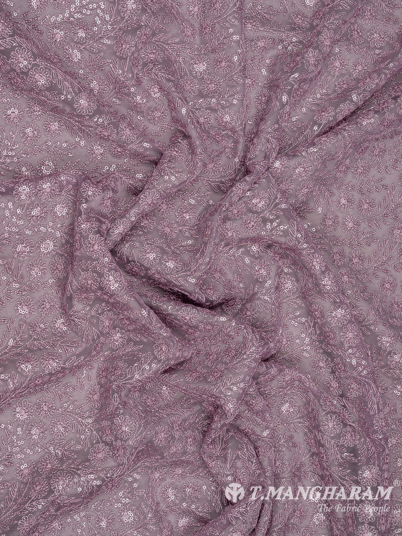 Violet Net Fabric - EB6597 view-4