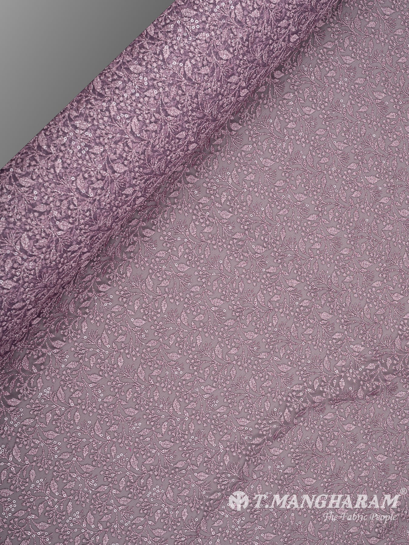 Violet Net Fabric - EB6596 view-2