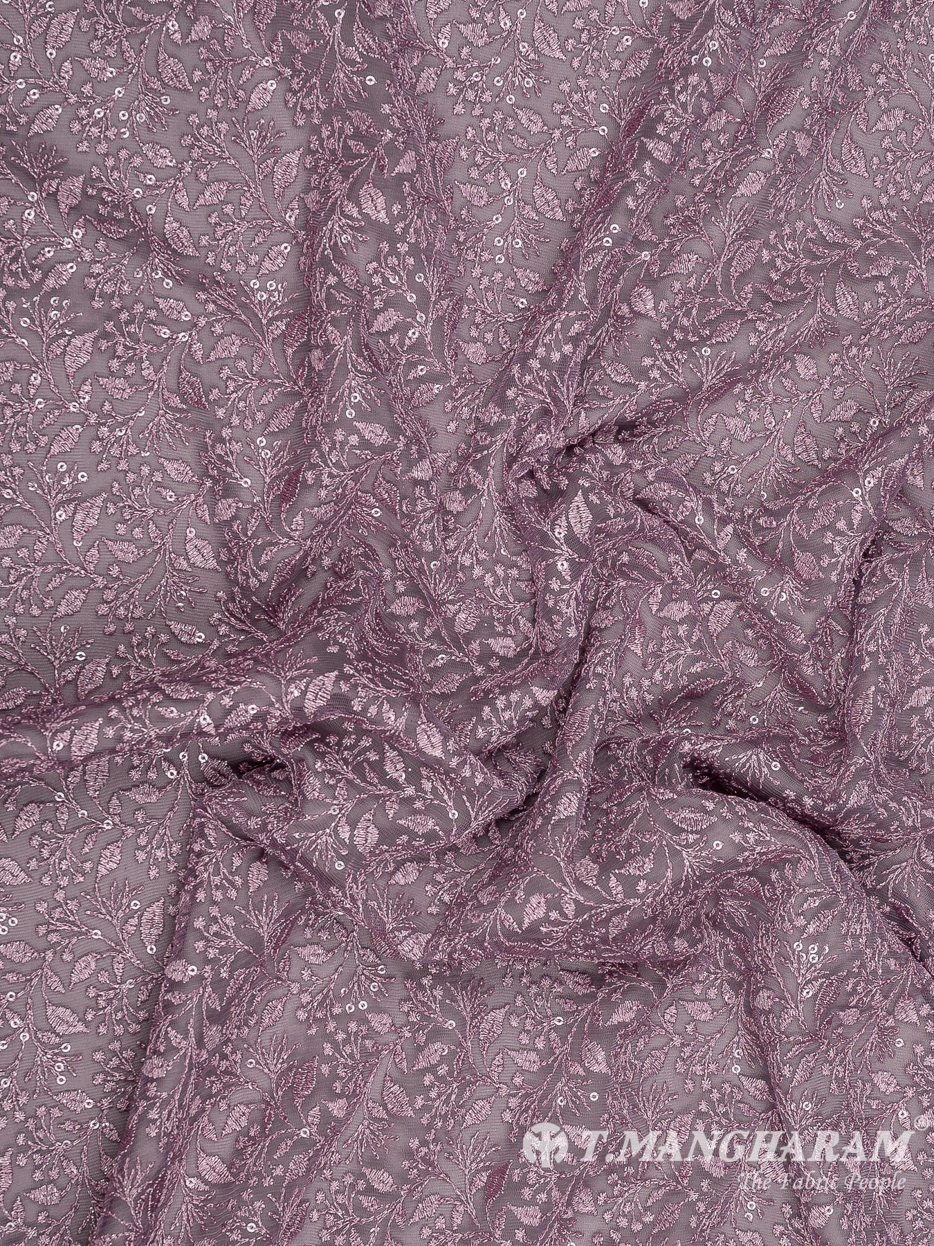Violet Net Fabric - EB6596 view-4