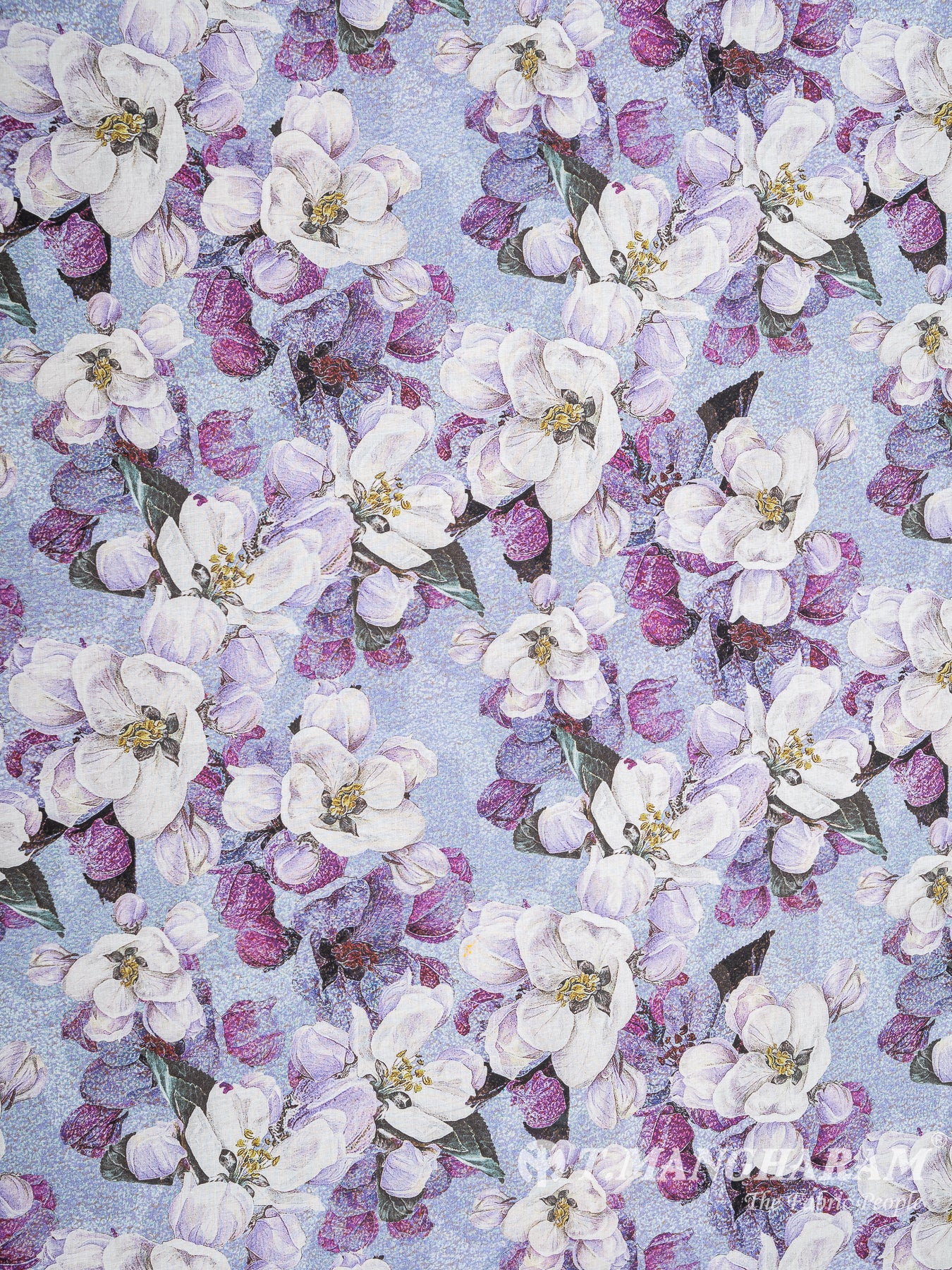 Violet Cotton Fabric - EB5890 view-3