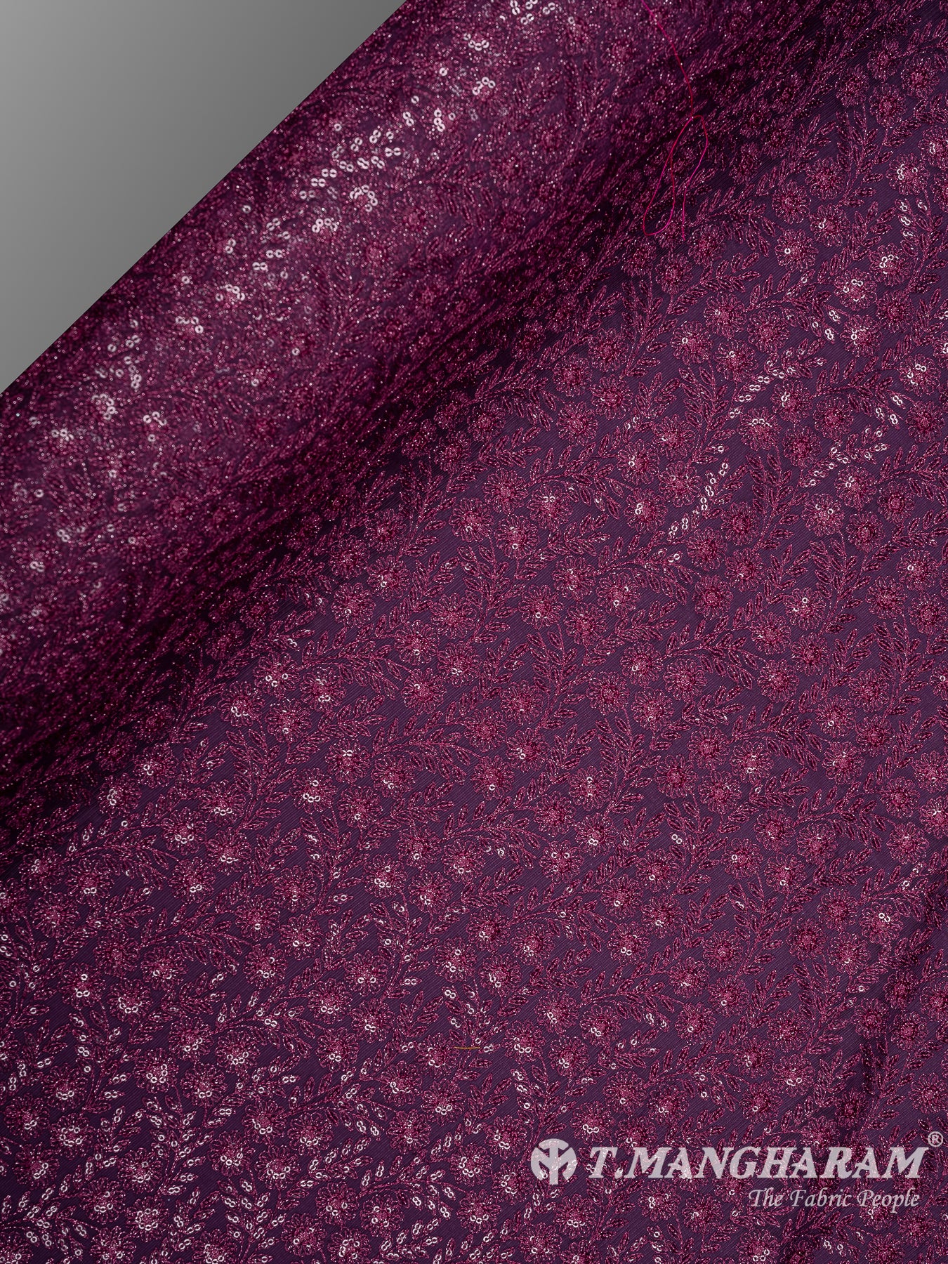Purple Net Fabric - EB6598 view-2