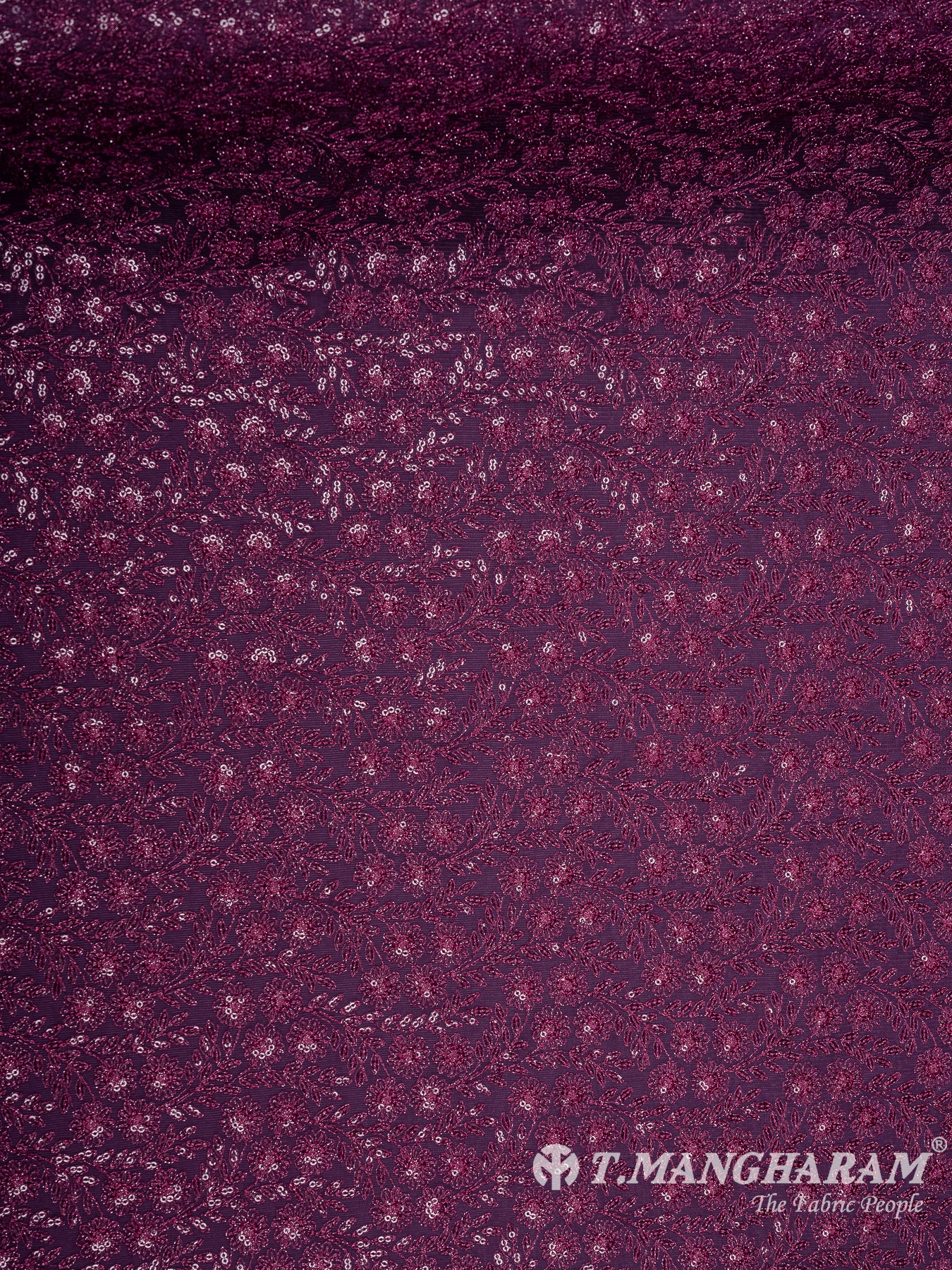 Purple Net Fabric - EB6598 view-3