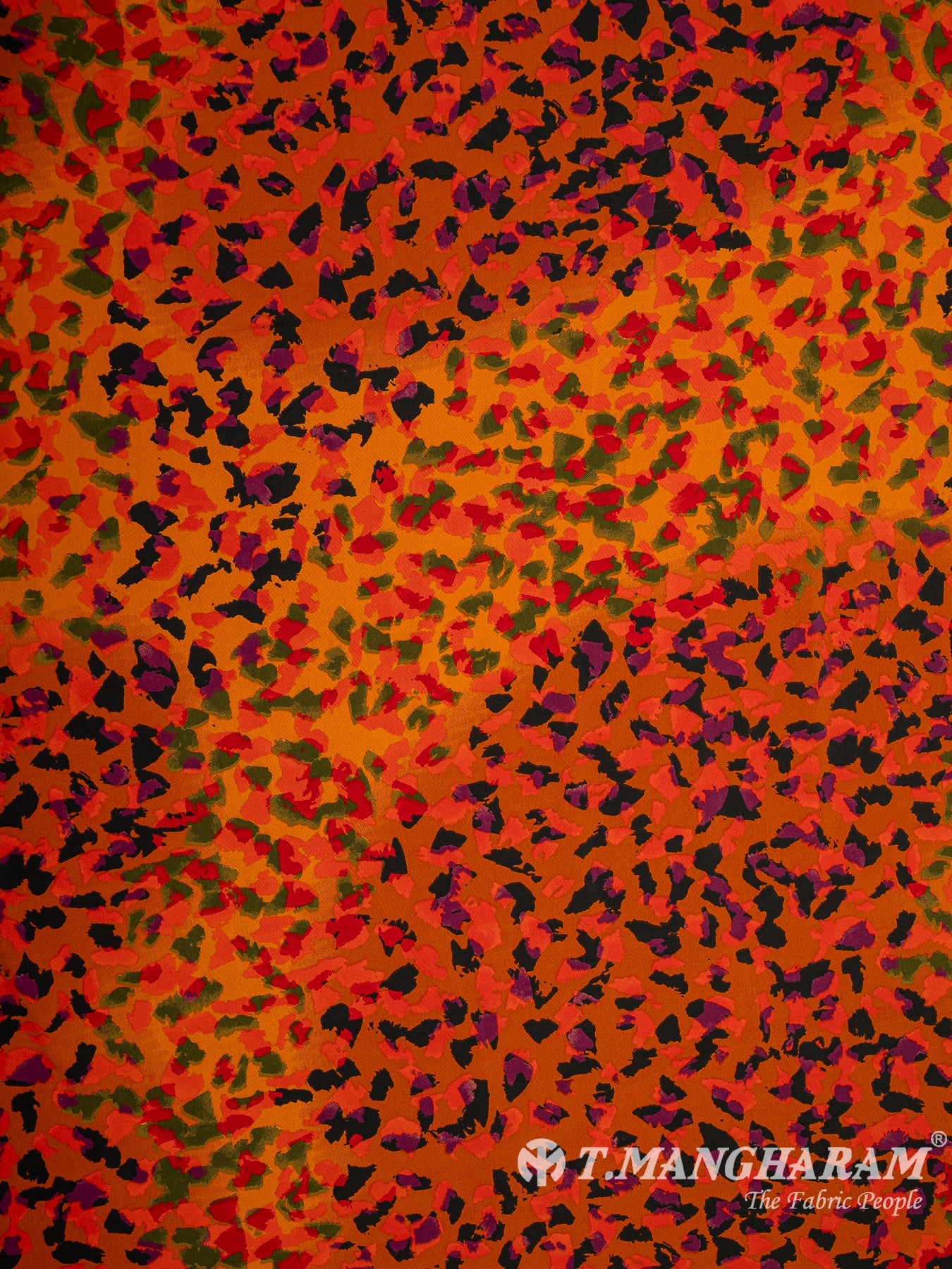 Multicolor Crepe Fabric - EC8021 view-3